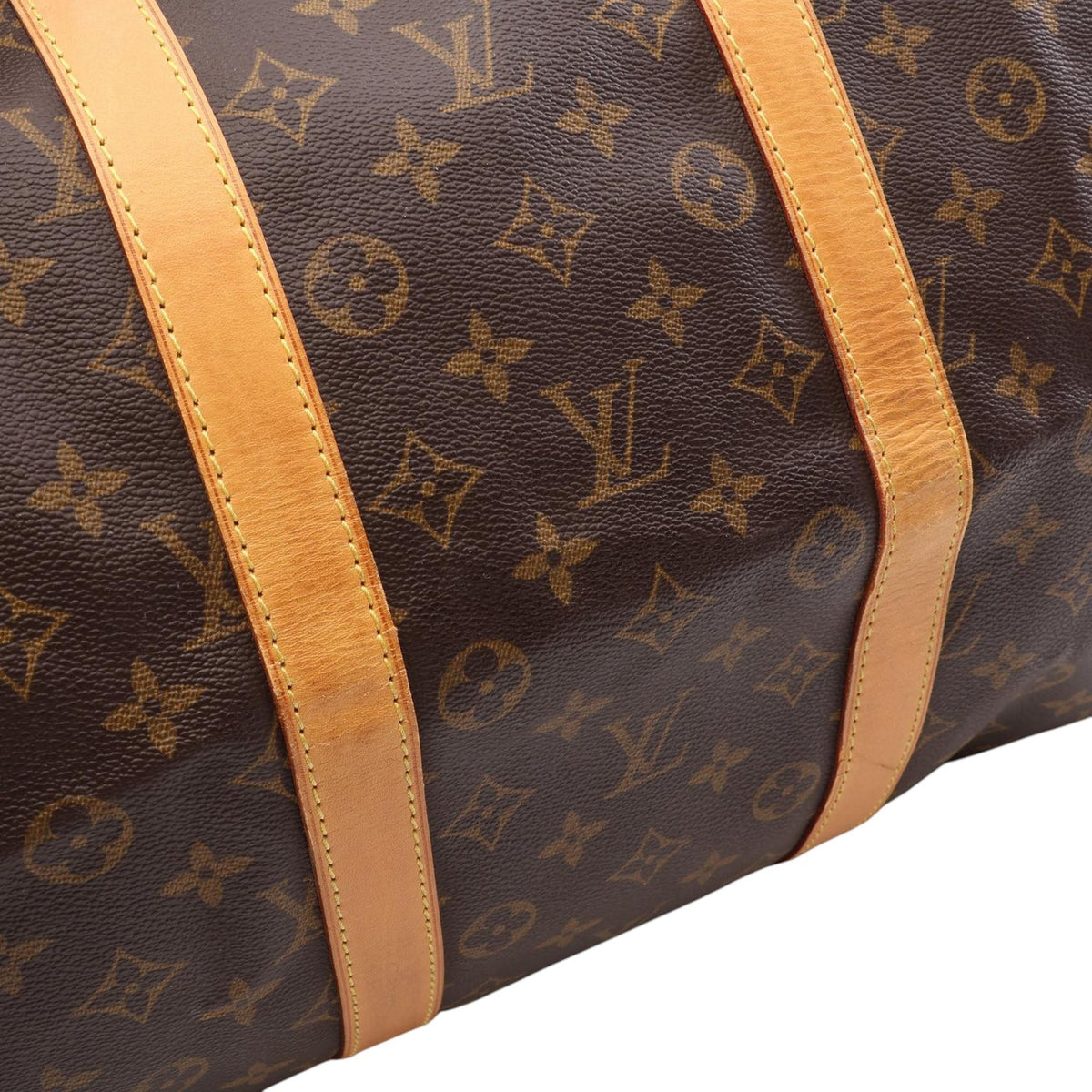 Louis Vuitton Monogram Keepall Bandouliere 55 — Brown