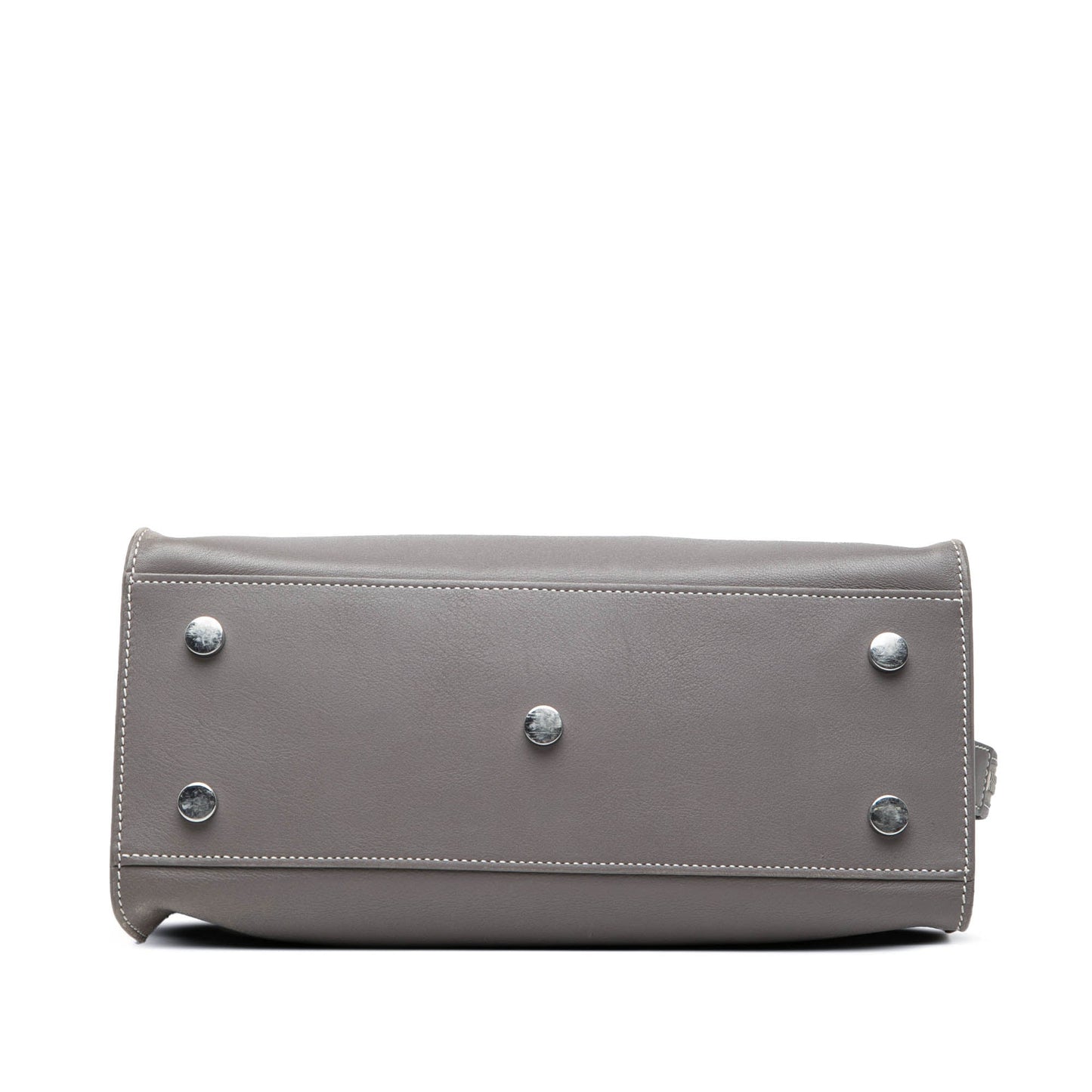 Saint Laurent Baby Leather Monogram Downtown Cabas Satchel