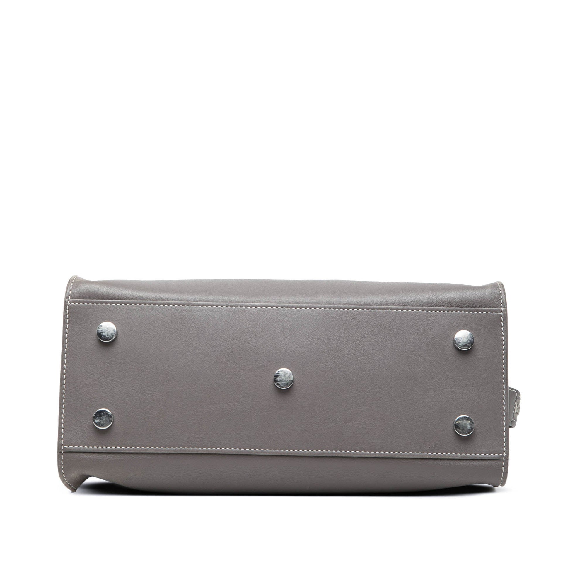Saint Laurent Baby Leather Monogram Downtown Cabas Satchel
