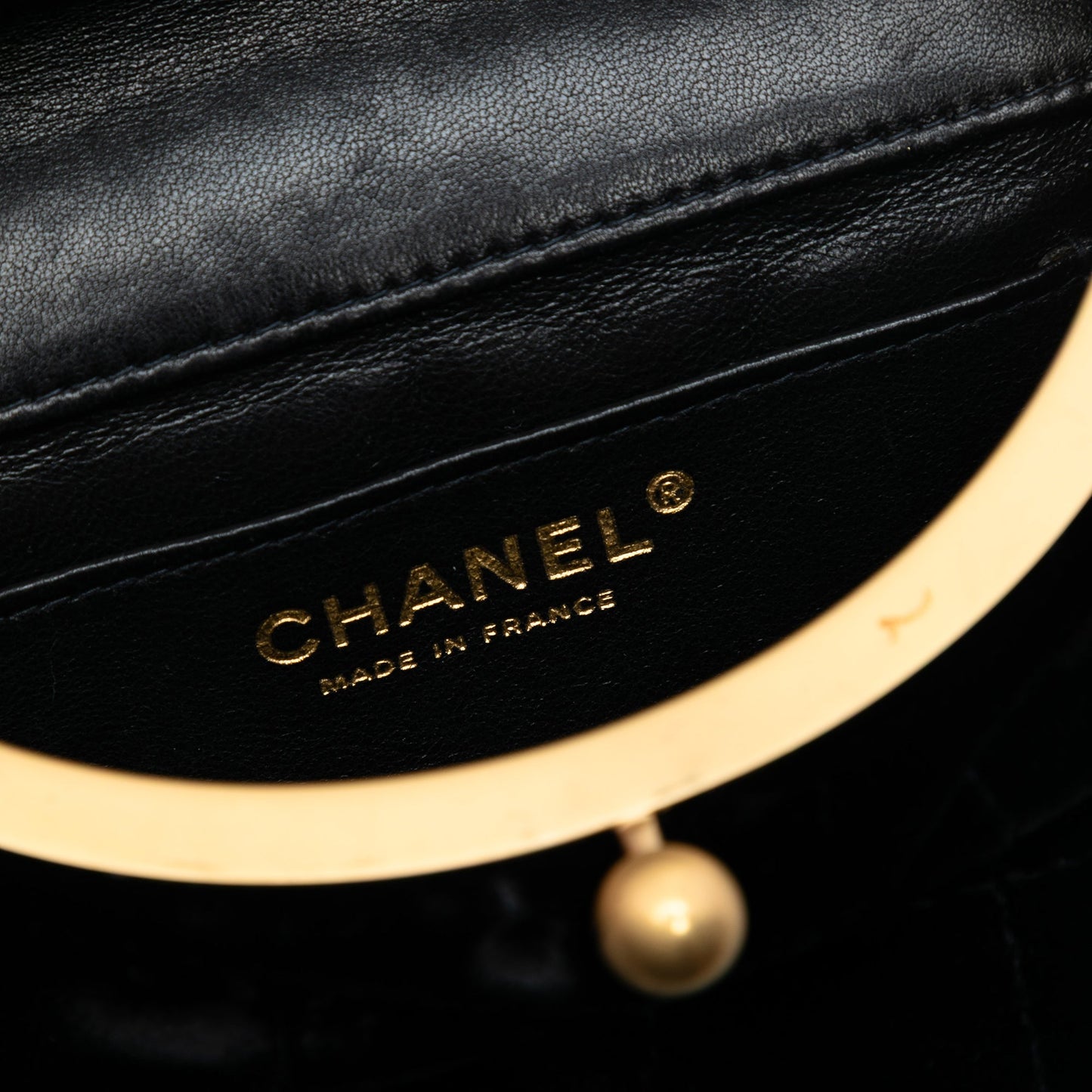 Chanel Mini Chocolate Bar Velvet Flap Crossbody