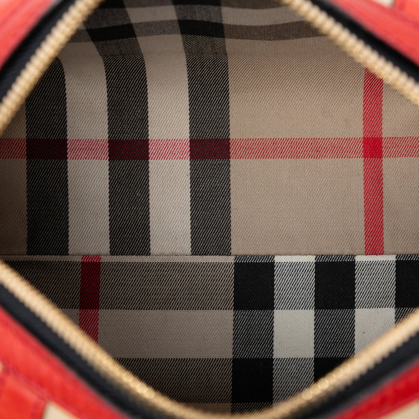 Burberry Small Canvas Alchester Bowling Bag