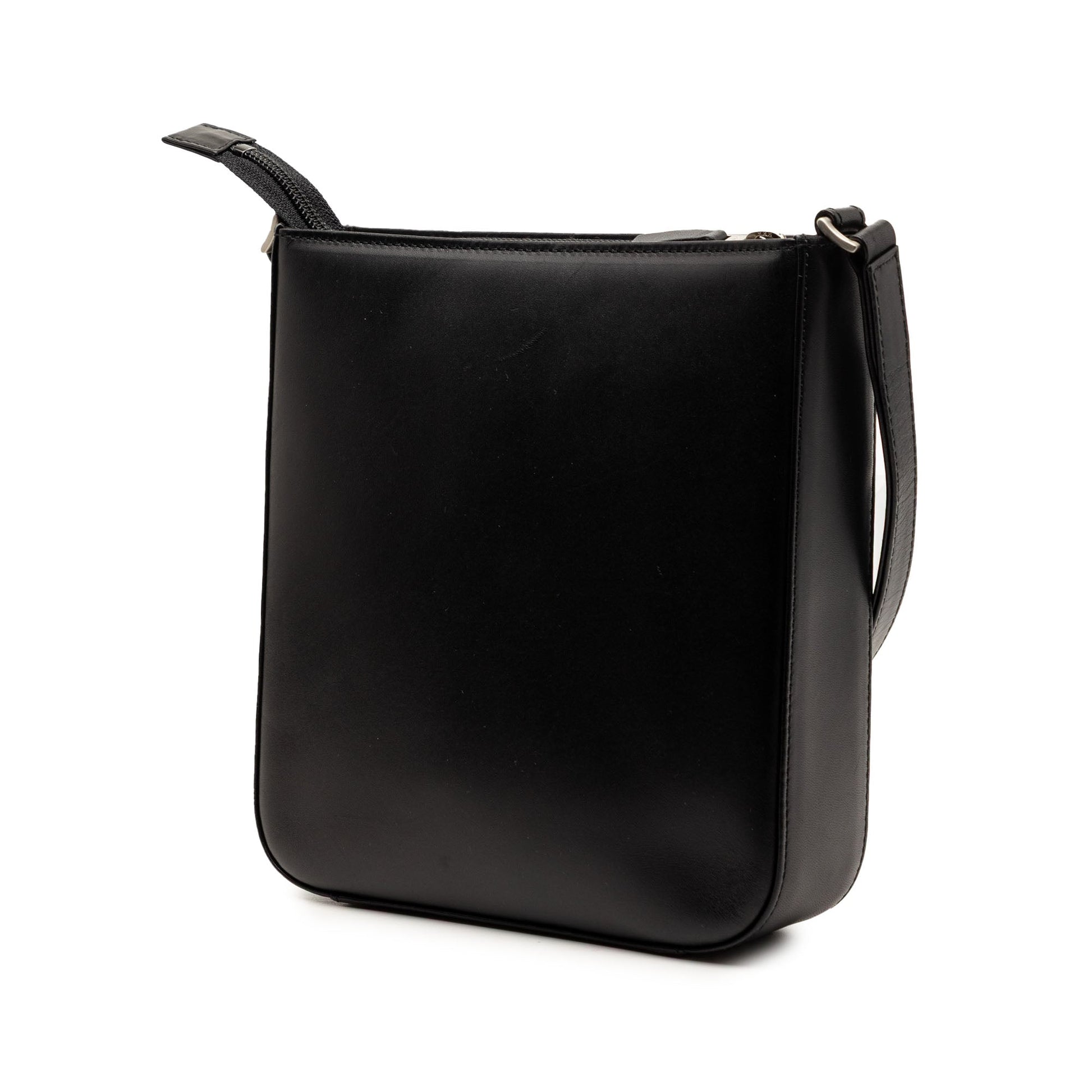 Nova Check Trimmed Leather Crossbody