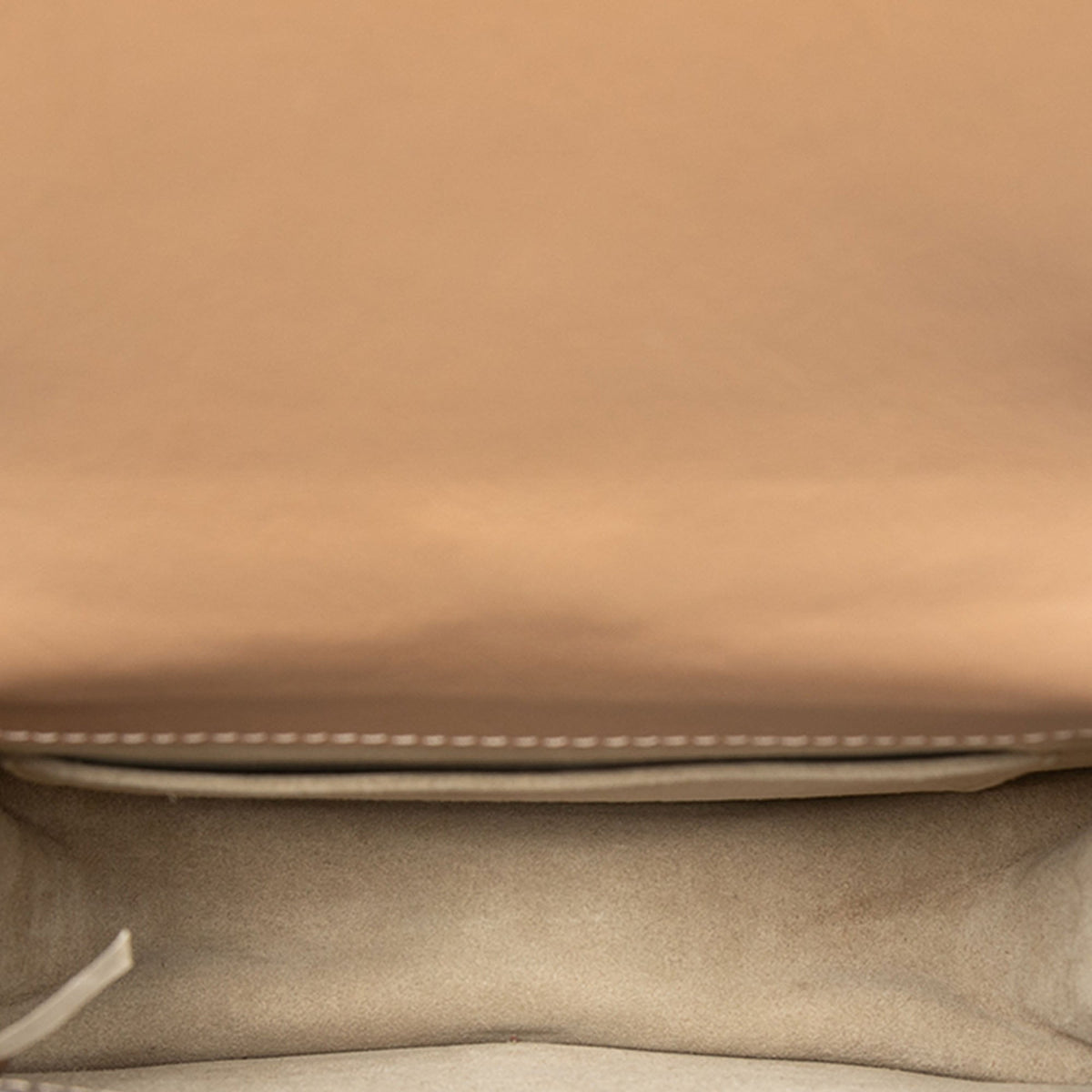 Chloé Small Leather Nile Bracelet Satchel — Beige