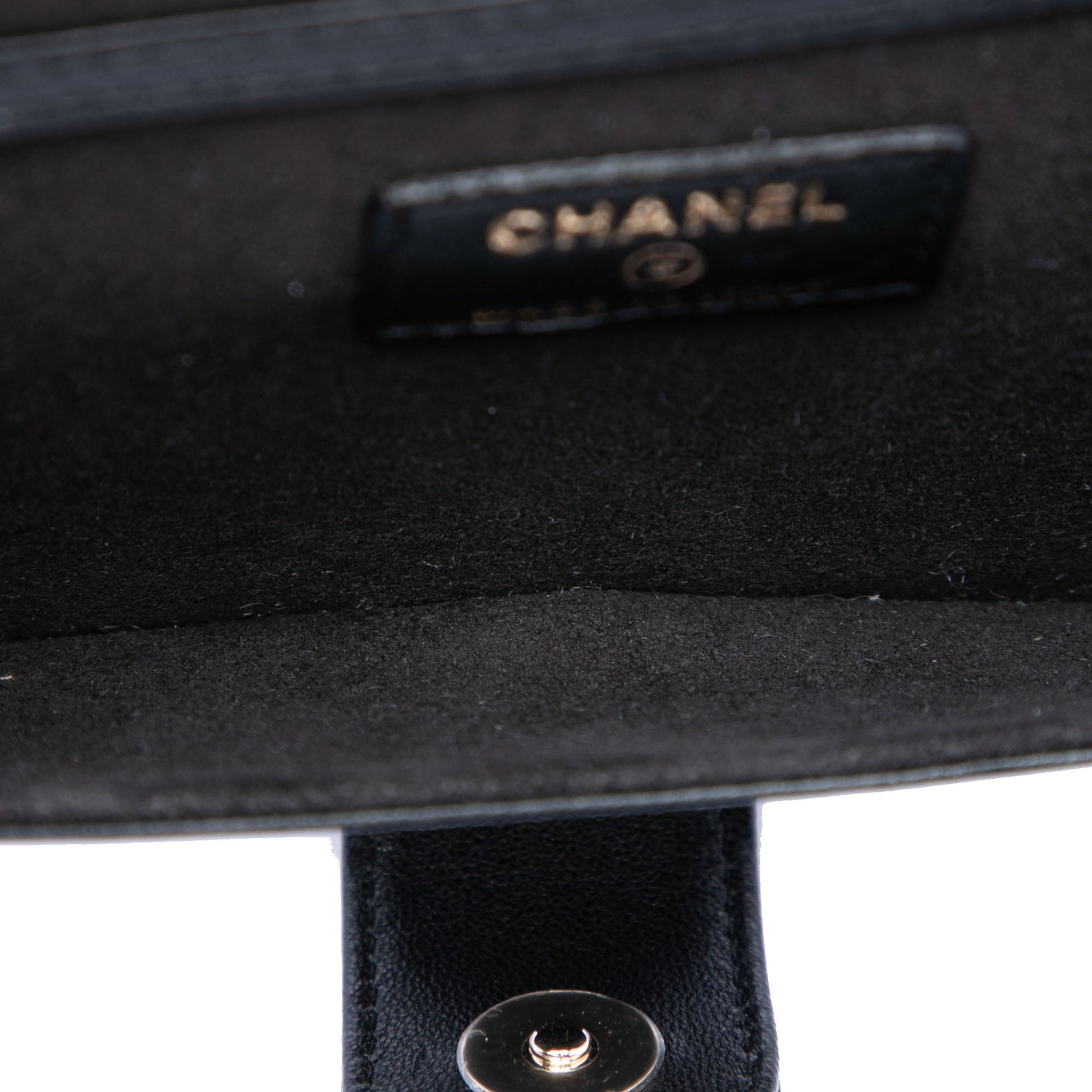 Chanel CC Quilted Lambskin Chain Around Sunglasses Case