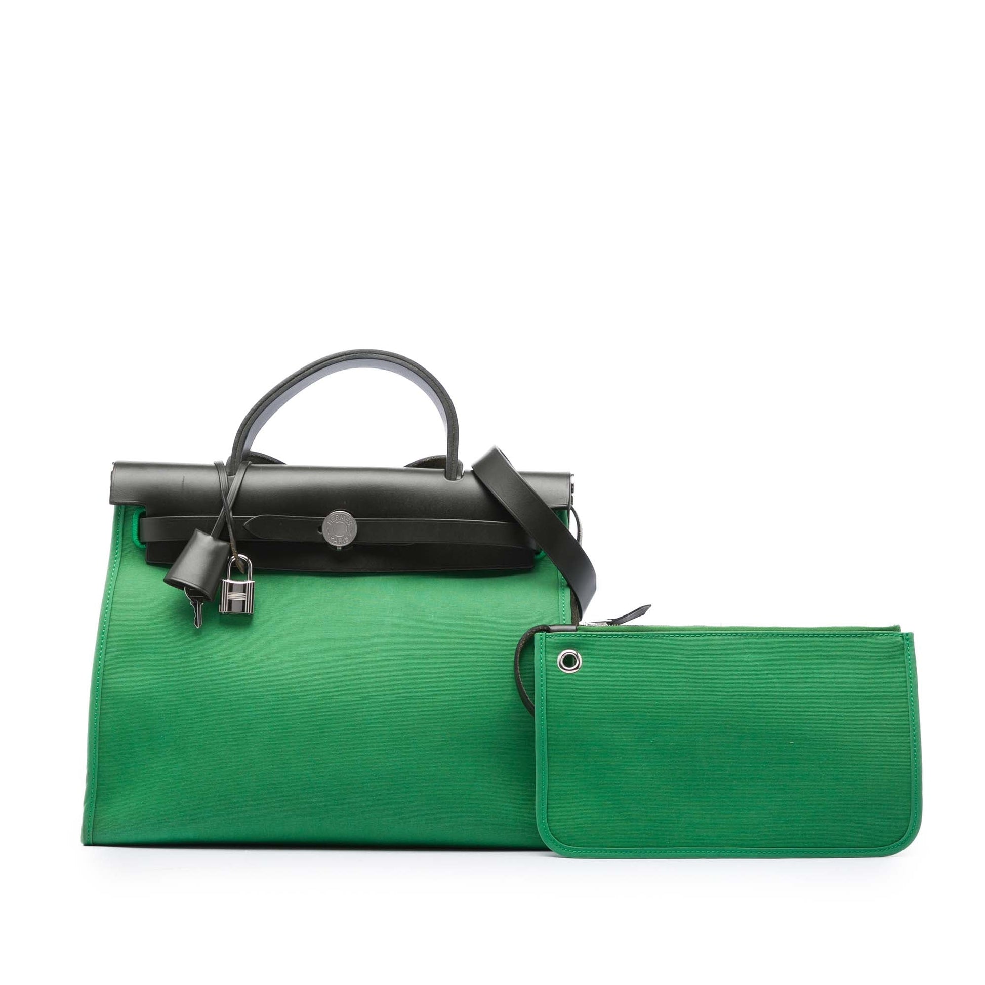 Hermès Toile Herbag Zip 31