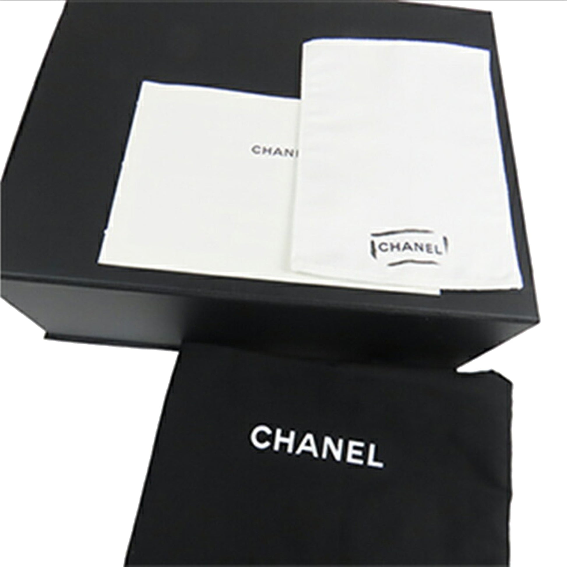 Chanel Medium Quilted Calfskin Studded Square Vanity Case