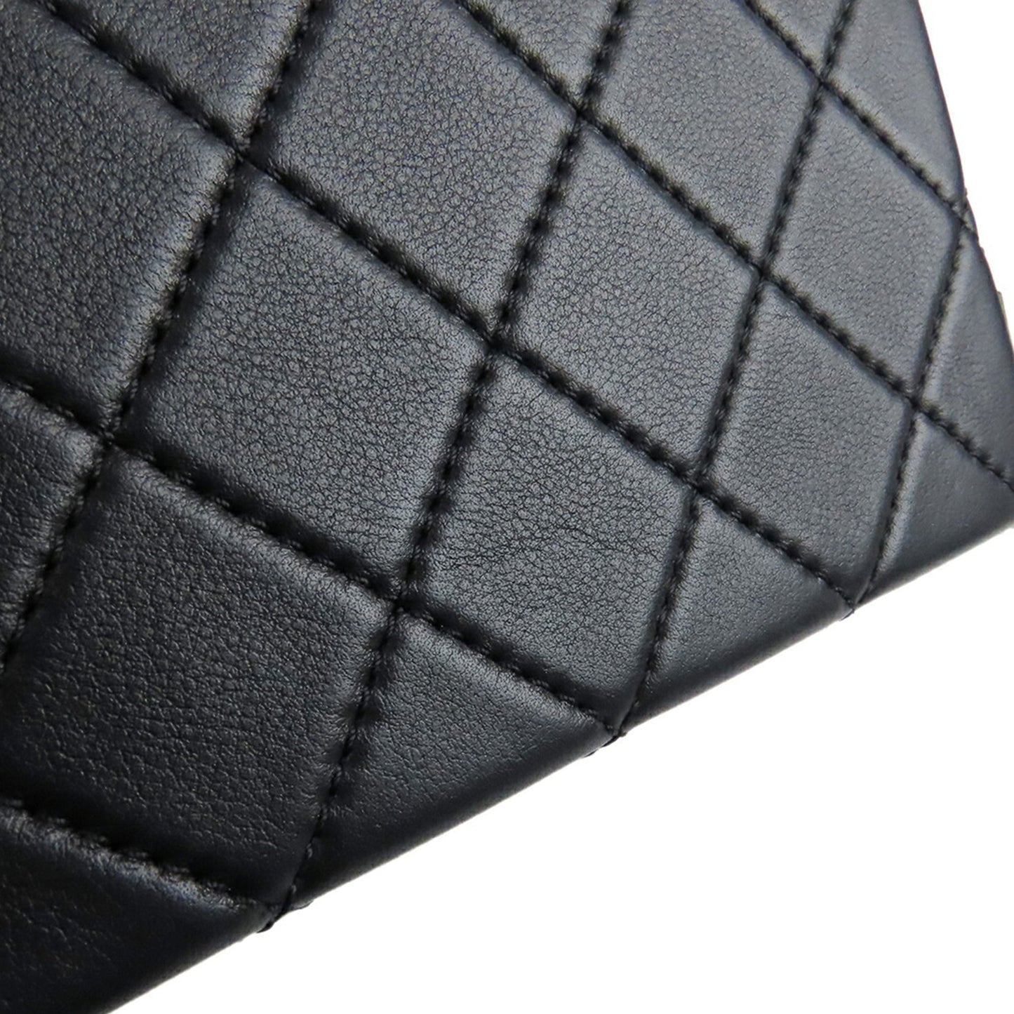 Chanel Medium Quilted Calfskin Studded Square Vanity Case