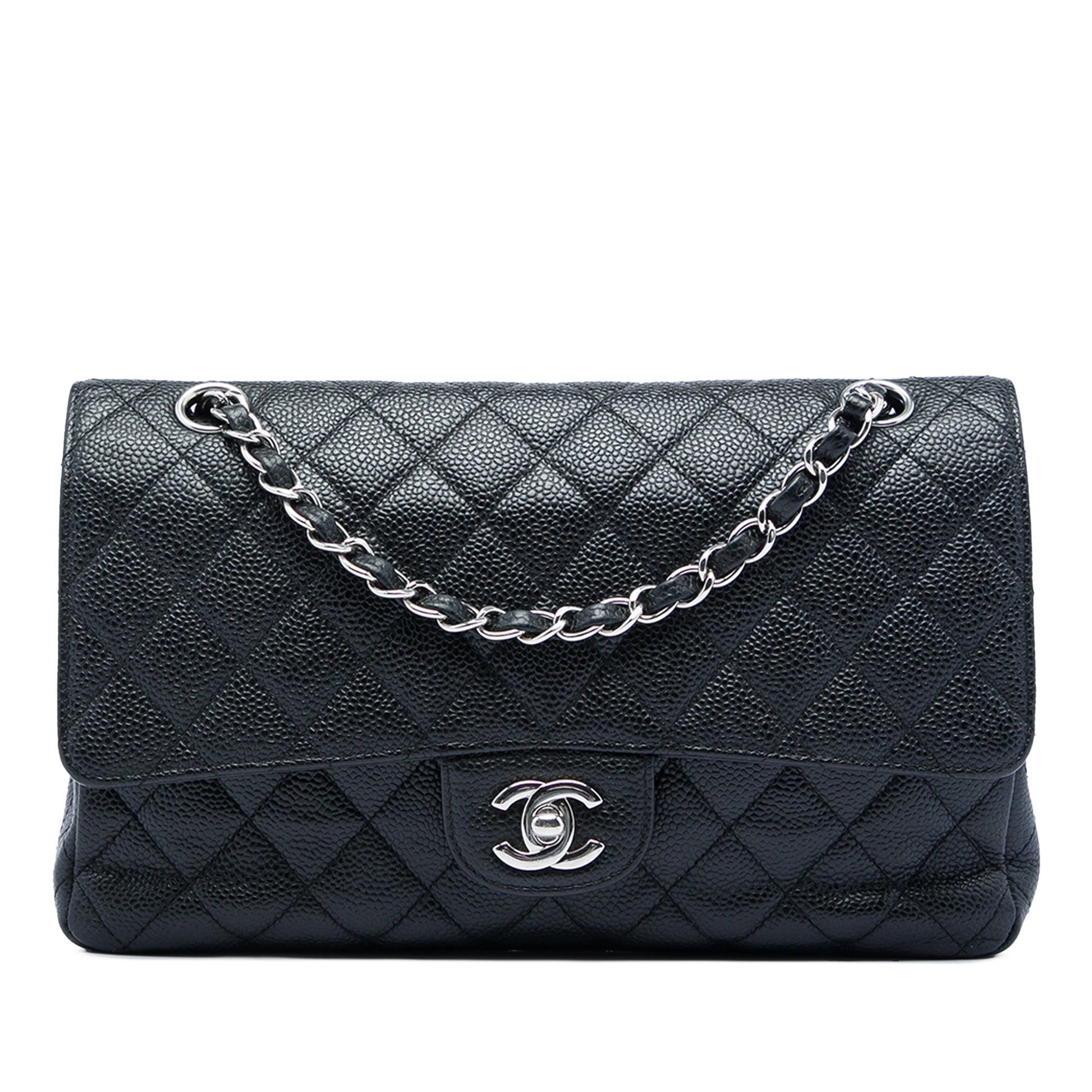 Chanel Medium Classic Caviar Double Flap