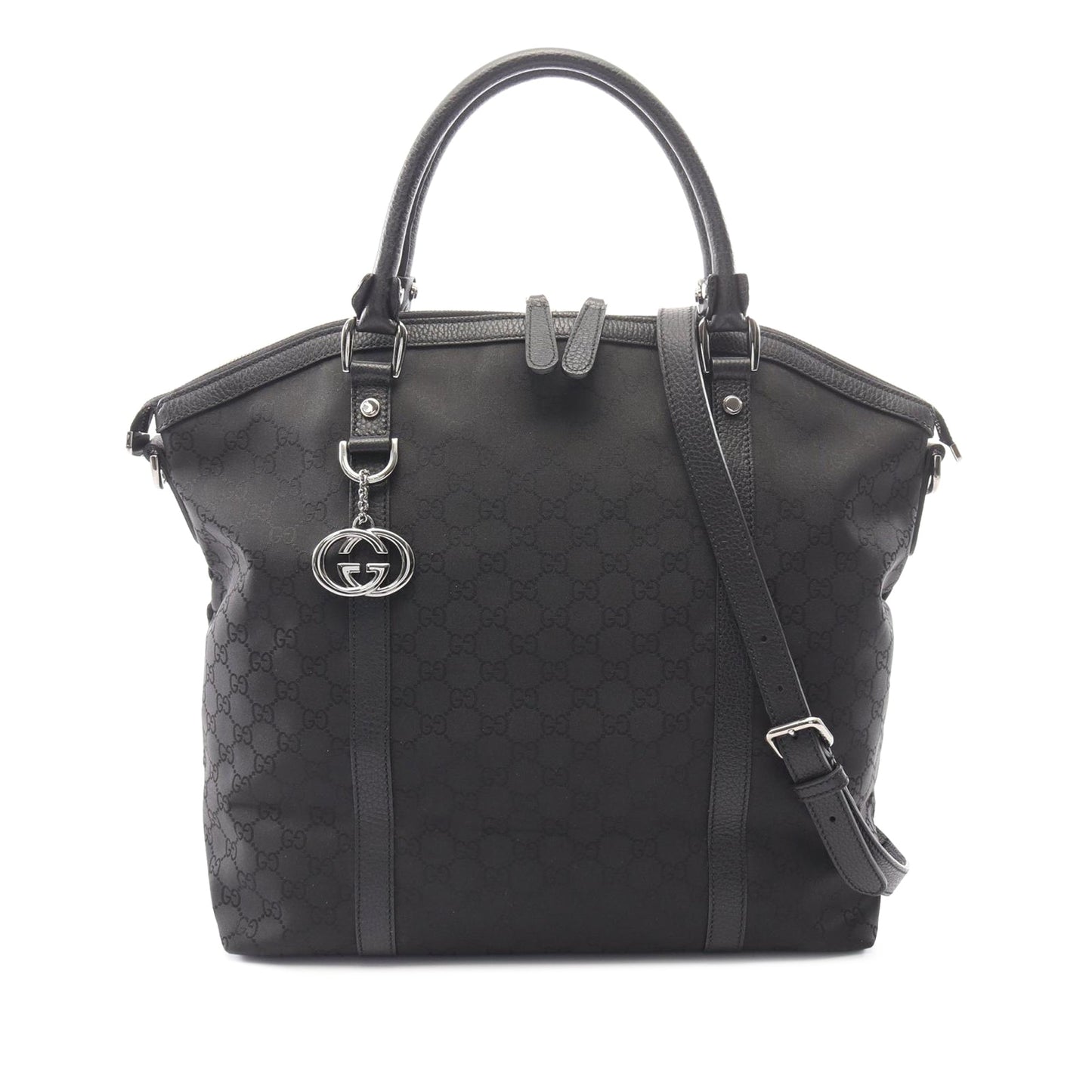 Gucci Large GG Canvas Charm Dome Satchel