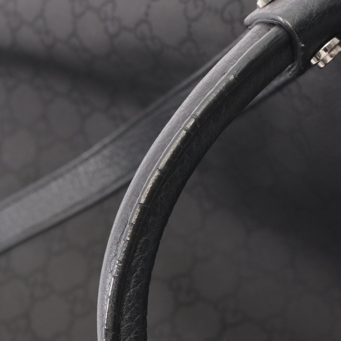 Gucci Large GG Canvas Charm Dome Satchel