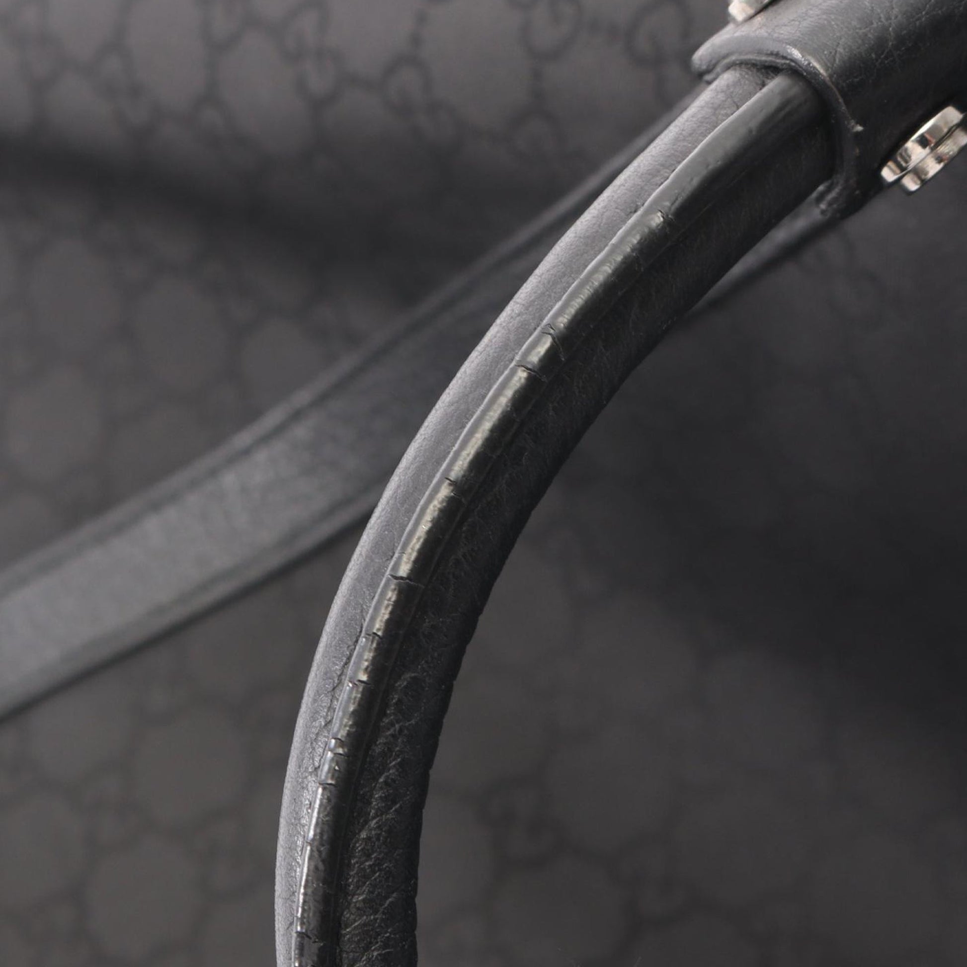 Gucci Large GG Canvas Charm Dome Satchel