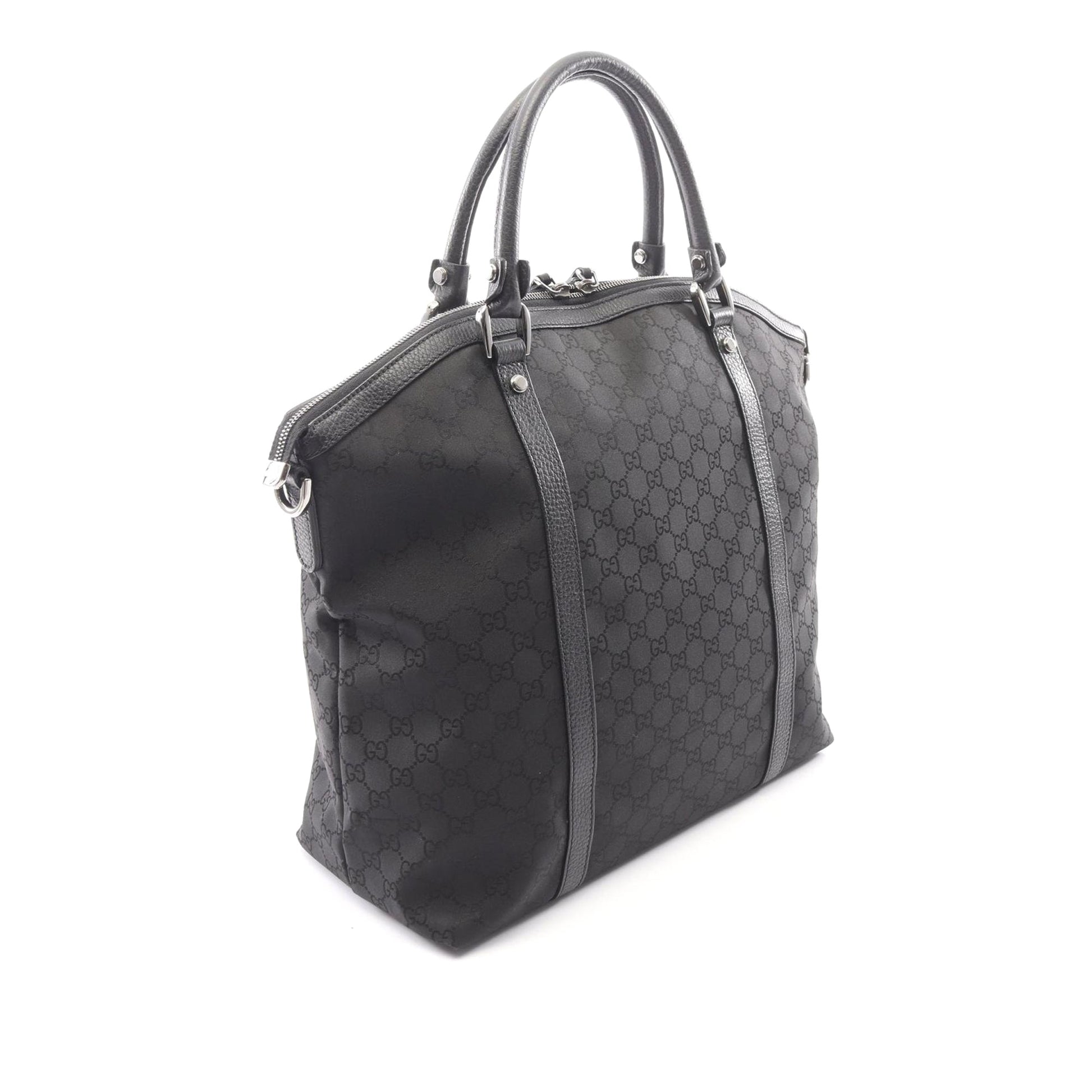 Gucci Large GG Canvas Charm Dome Satchel