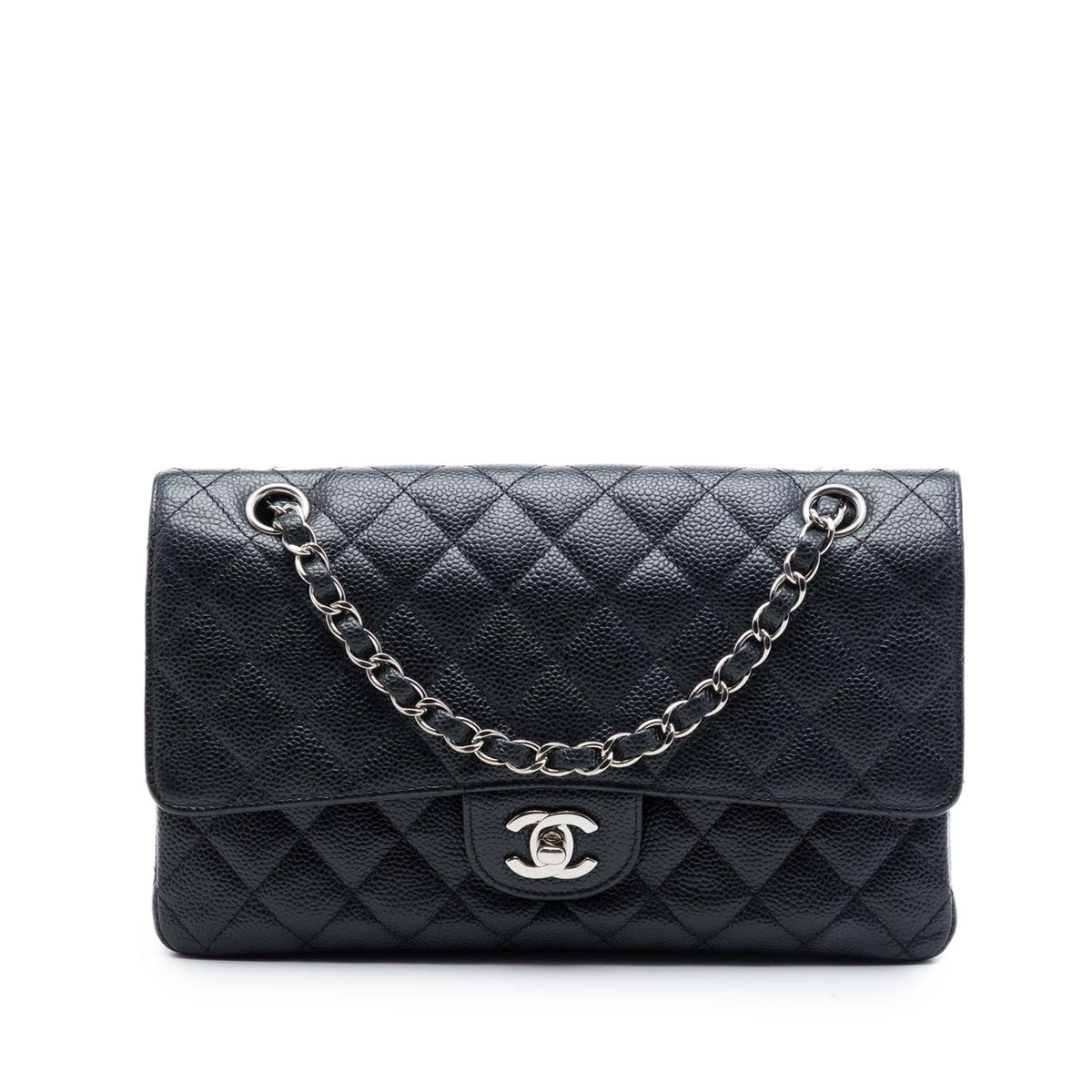 Chanel Medium Classic Caviar Double Flap