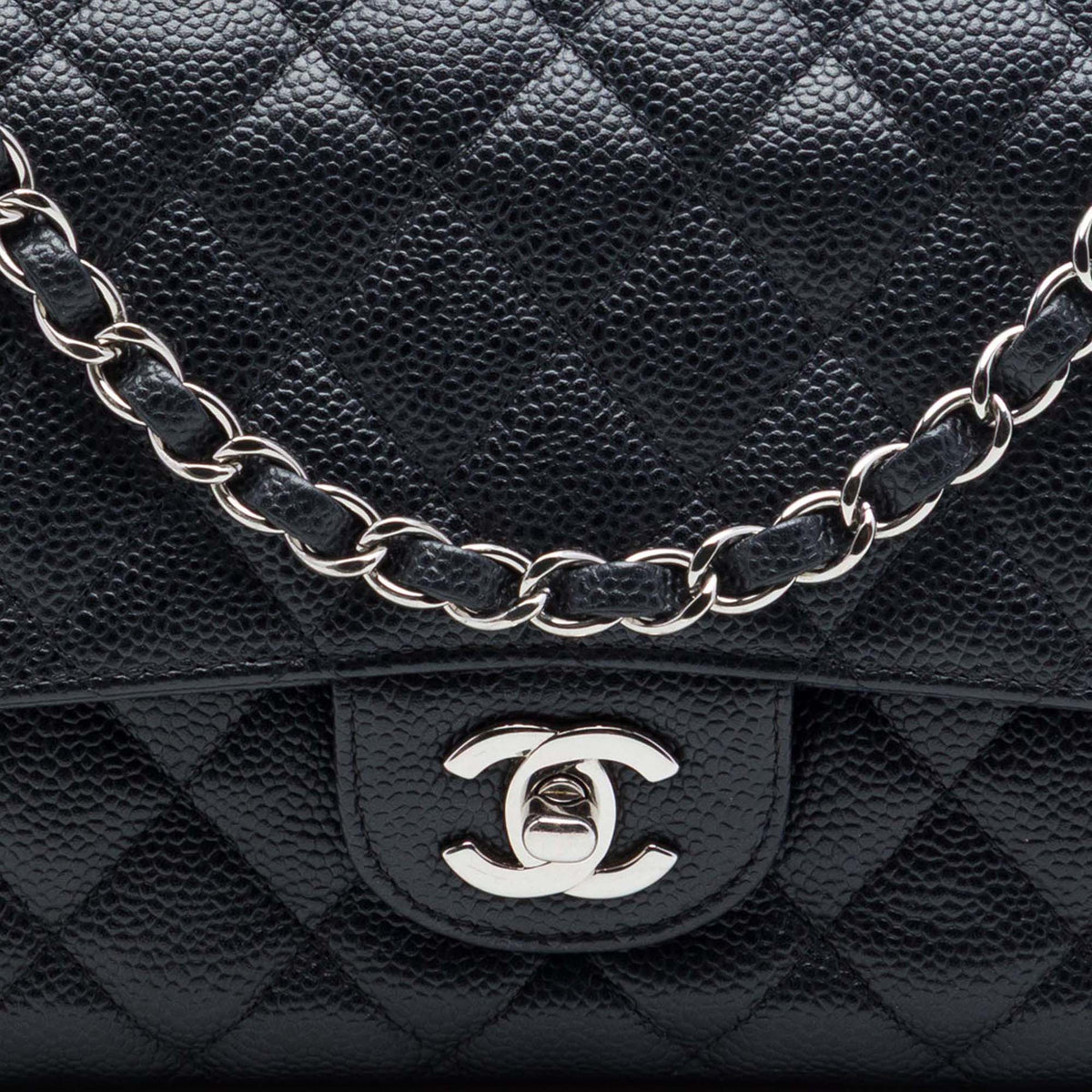 Chanel Medium Classic Caviar Double Flap