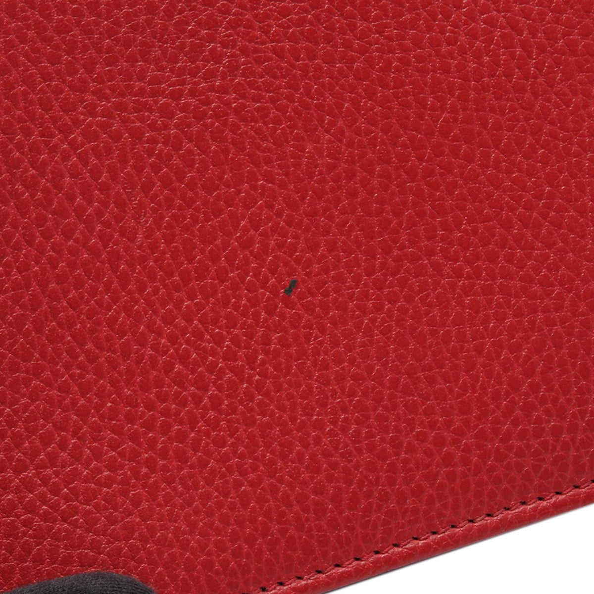 Gucci Small Dollar Calfskin Interlocking G Crossbody — Red