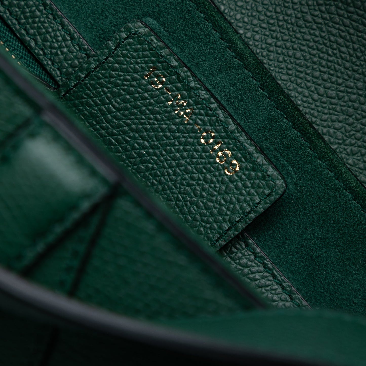 Dior Mini Grained Calfskin Saddle Bag