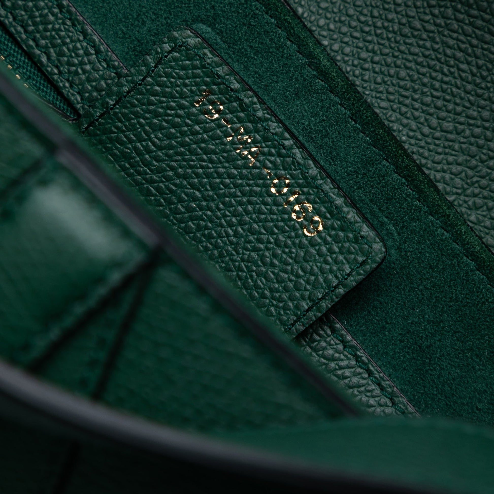 Dior Mini Grained Calfskin Saddle Bag