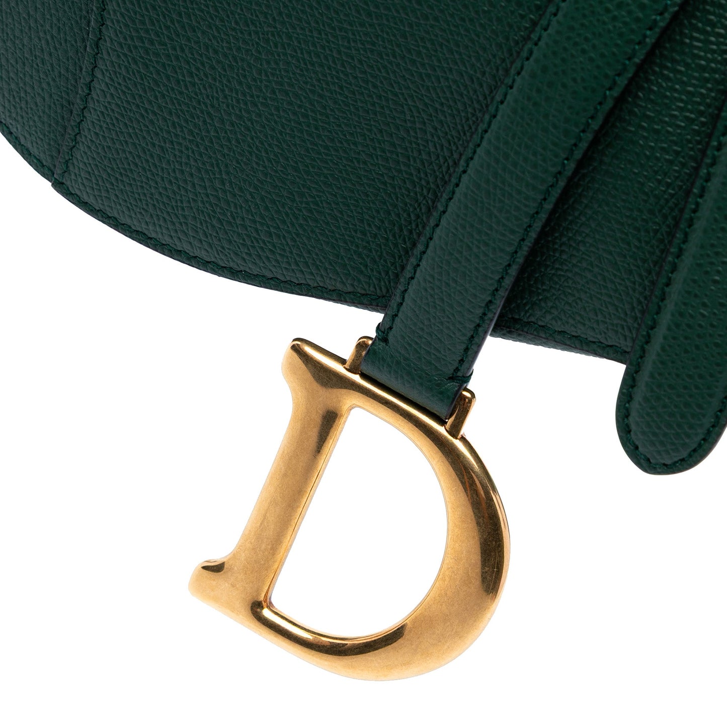 Dior Mini Grained Calfskin Saddle Bag