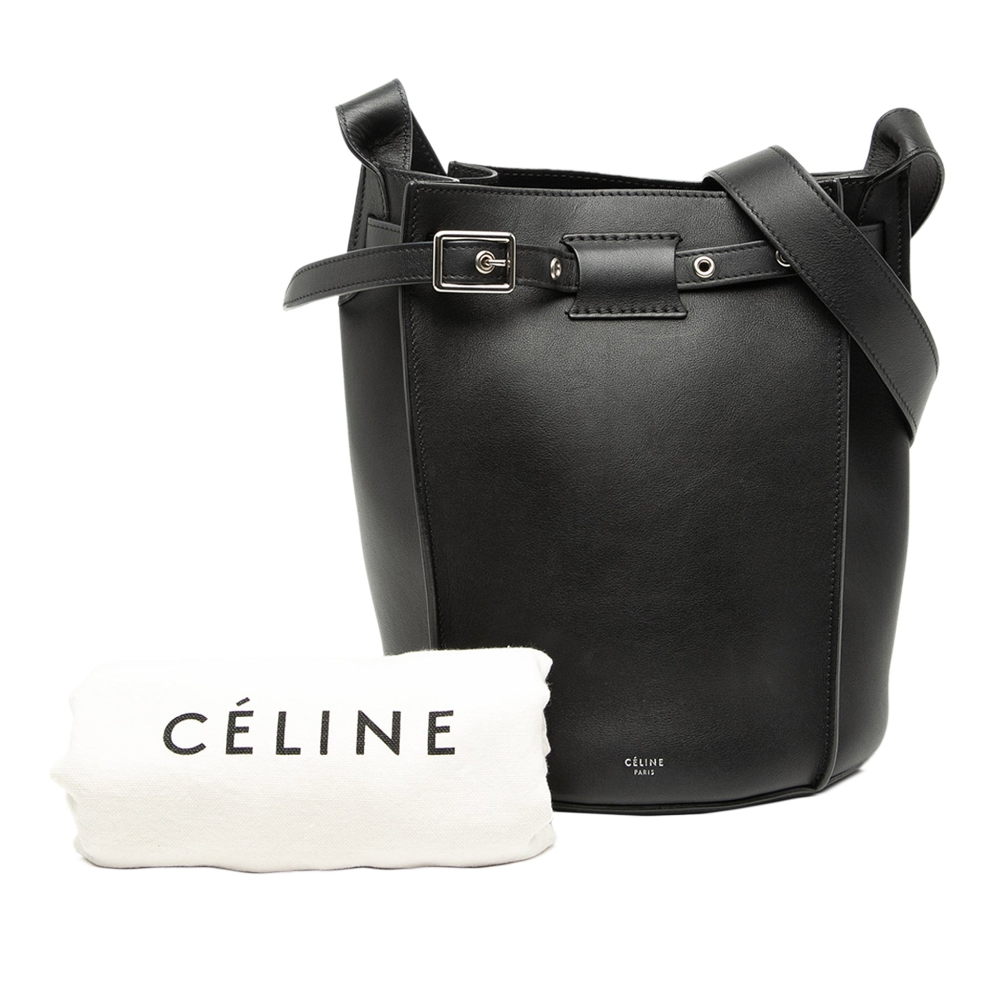Celine Nano Leather Big Bag Bucket Crossbody