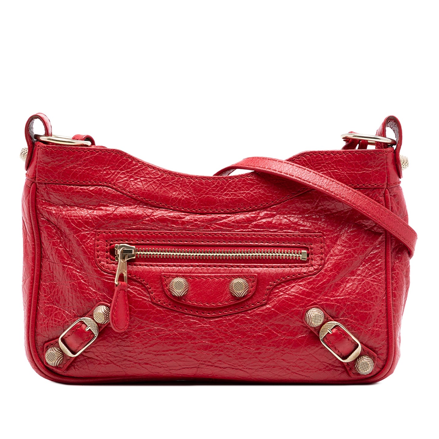 Balenciaga Lambskin Motocross Giant 12 Hip Crossbody