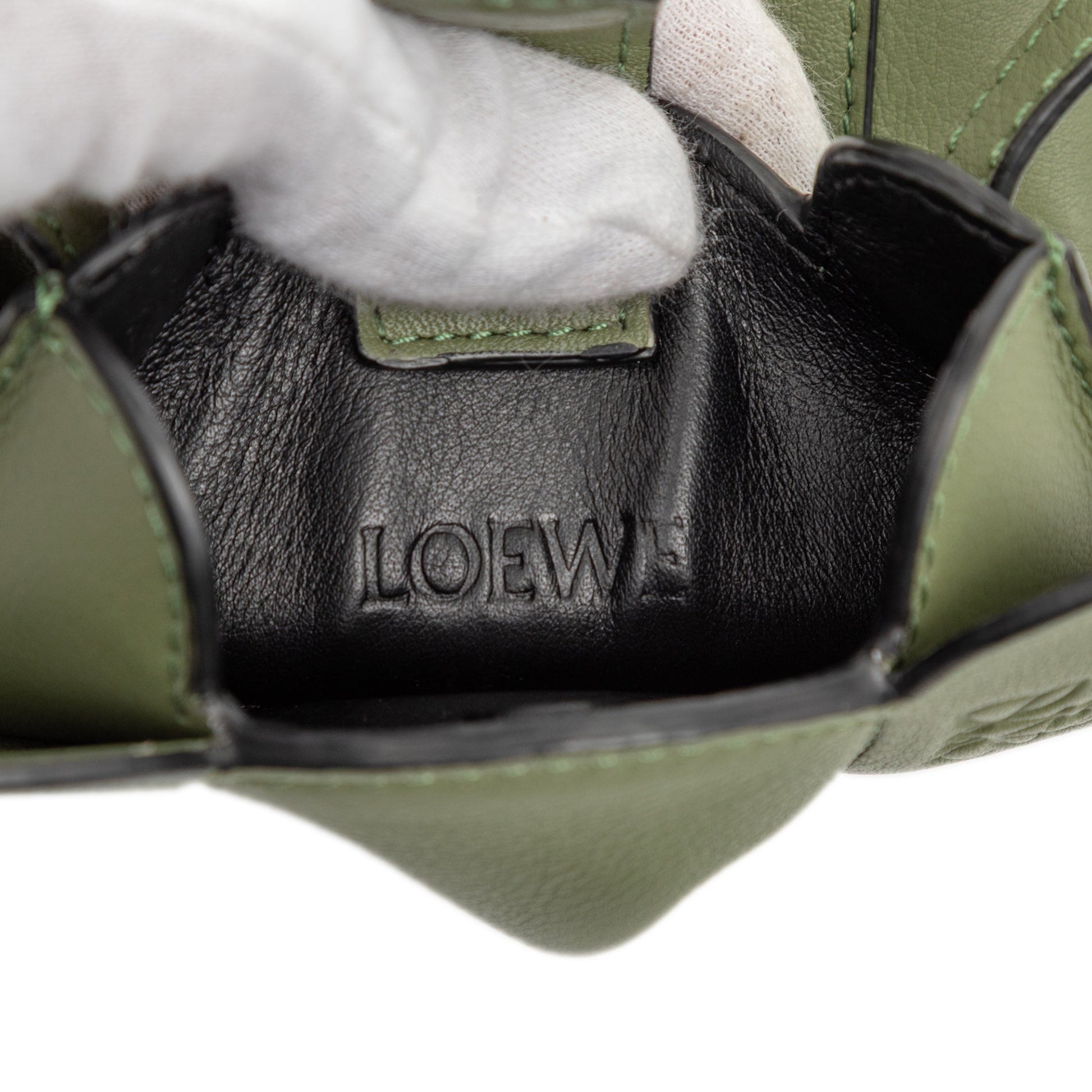 LOEWE Leather Elephant Pocket Crossbody
