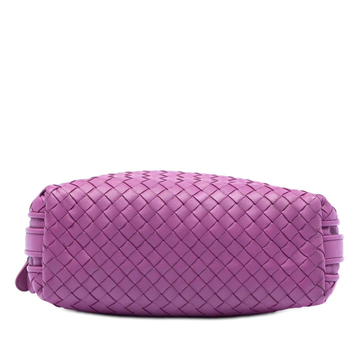 Bottega Veneta Nappa Intrecciato Nodini Double Zip Crossbody