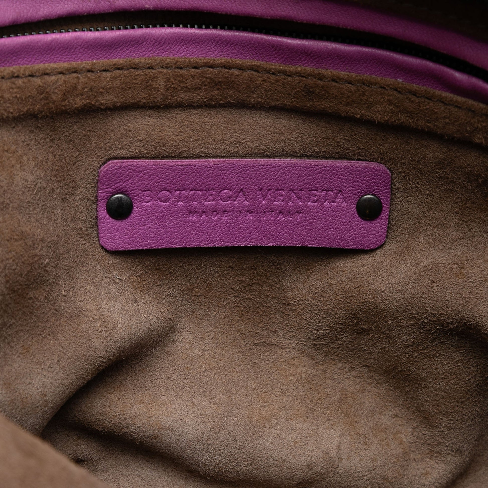 Bottega Veneta Nappa Intrecciato Nodini Double Zip Crossbody