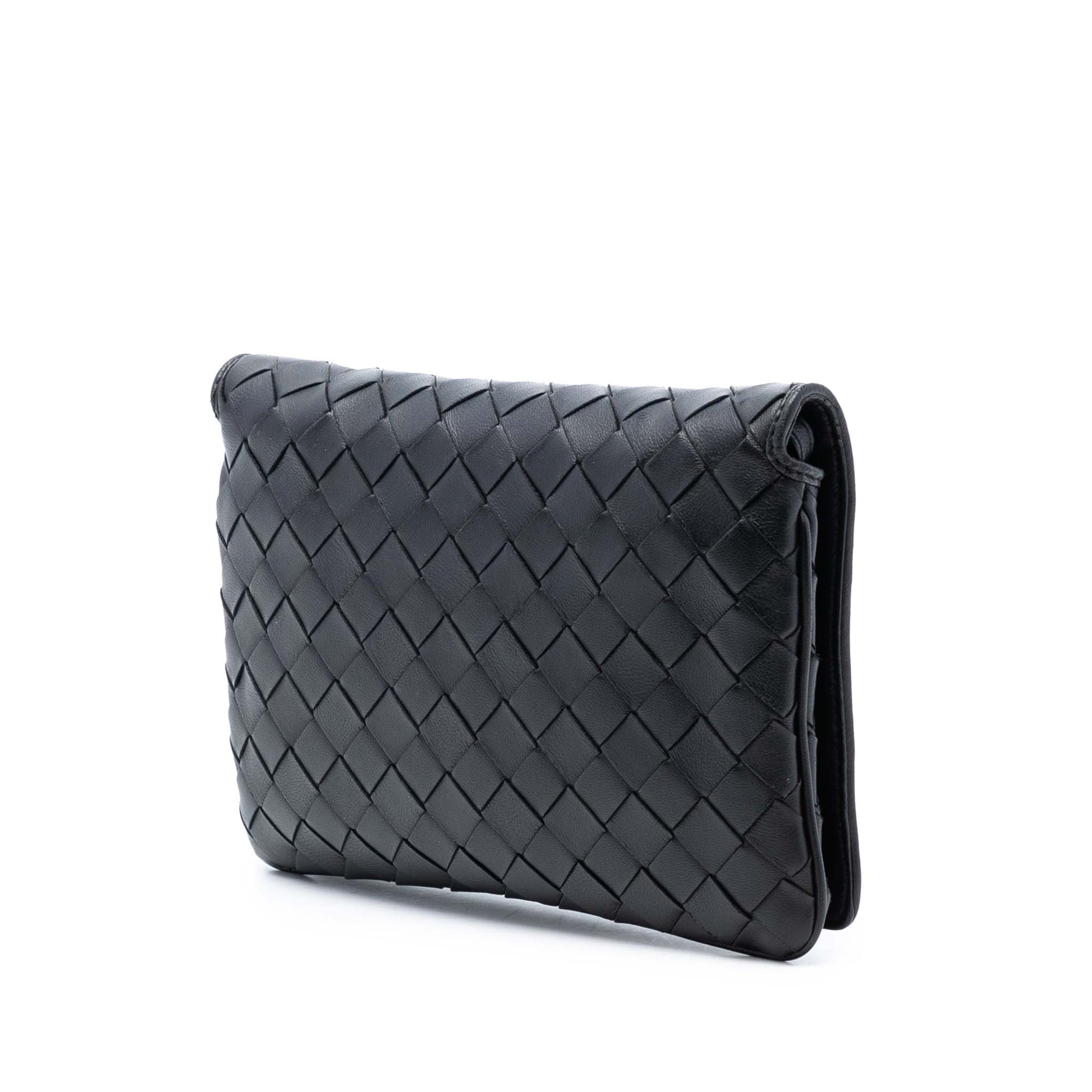 Nappa Intrecciato Flap Crossbody