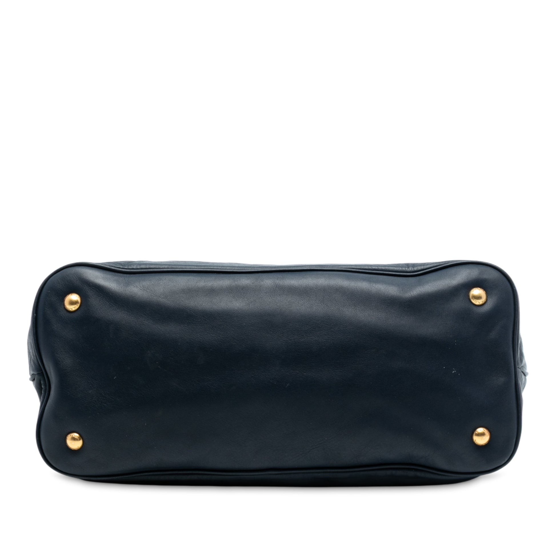 Prada Soft Calfskin Open Convertible Shopping Tote