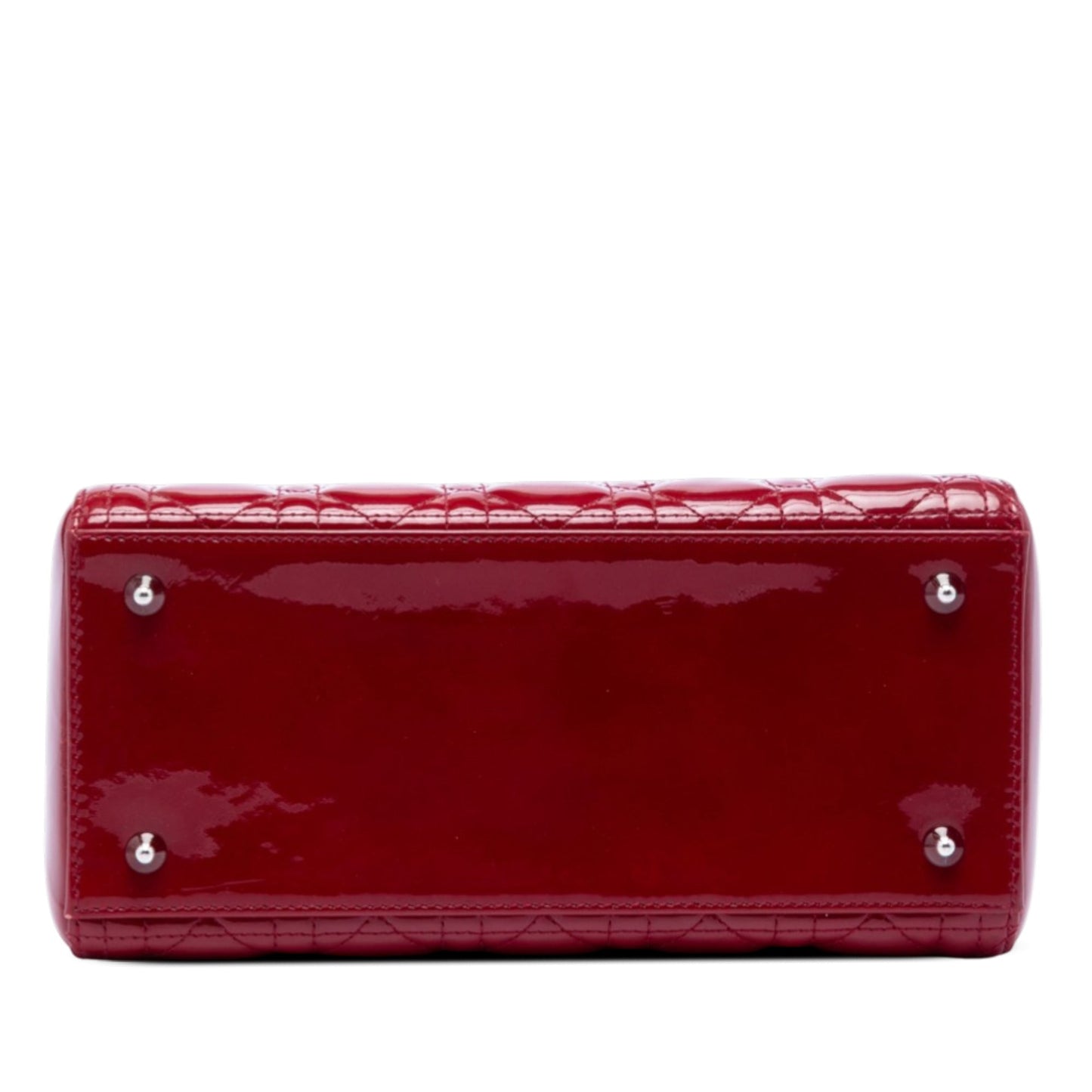 Dior Medium Patent Cannage Lady Dior