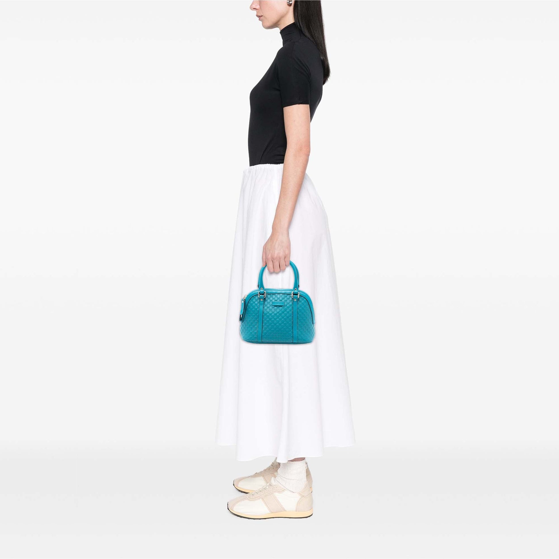 Gucci Mini Microguccissima Dome Satchel
