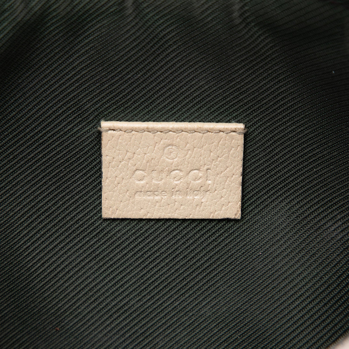 Gucci GG Canvas Abbey D Ring Pochette
