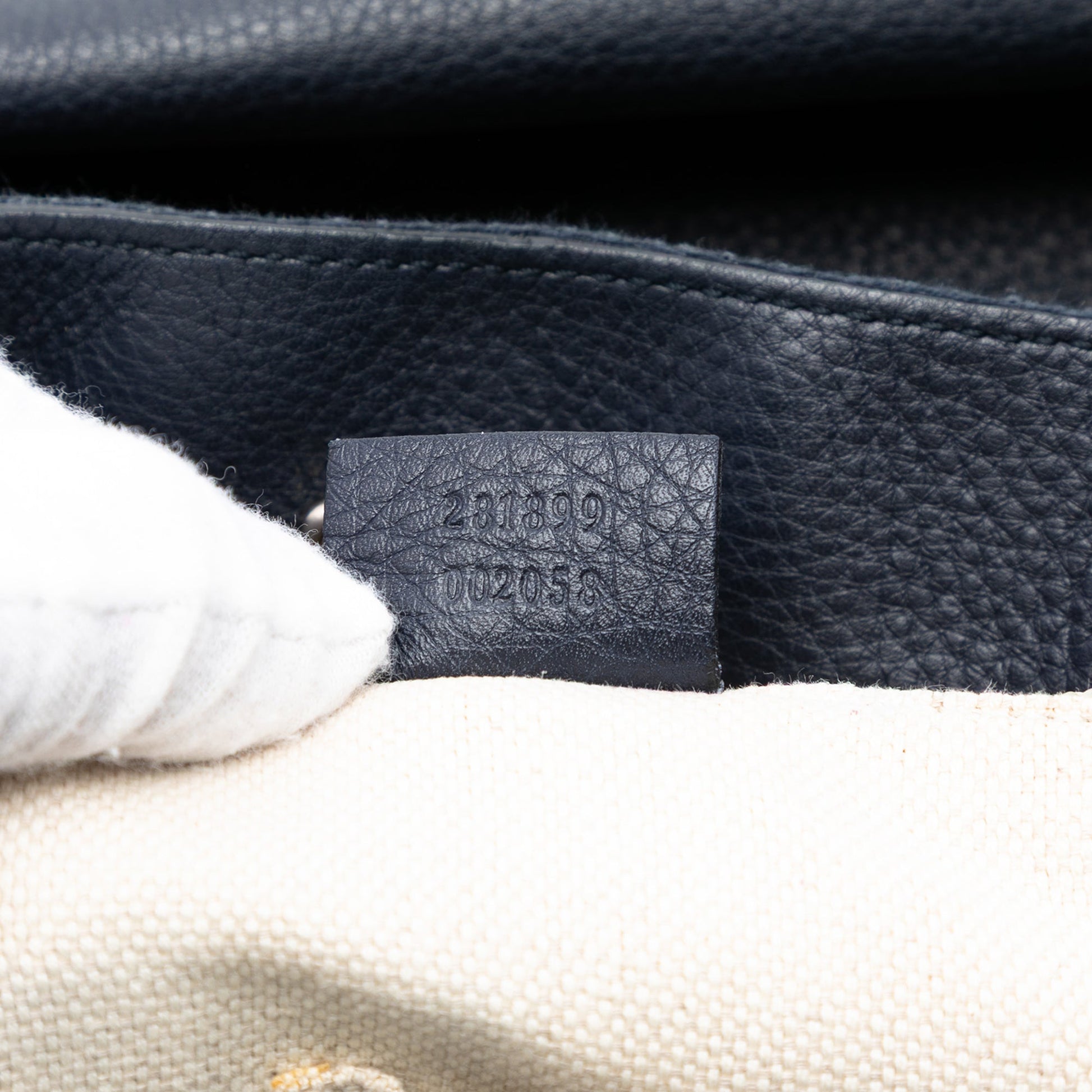 Gucci Leather Web Tote