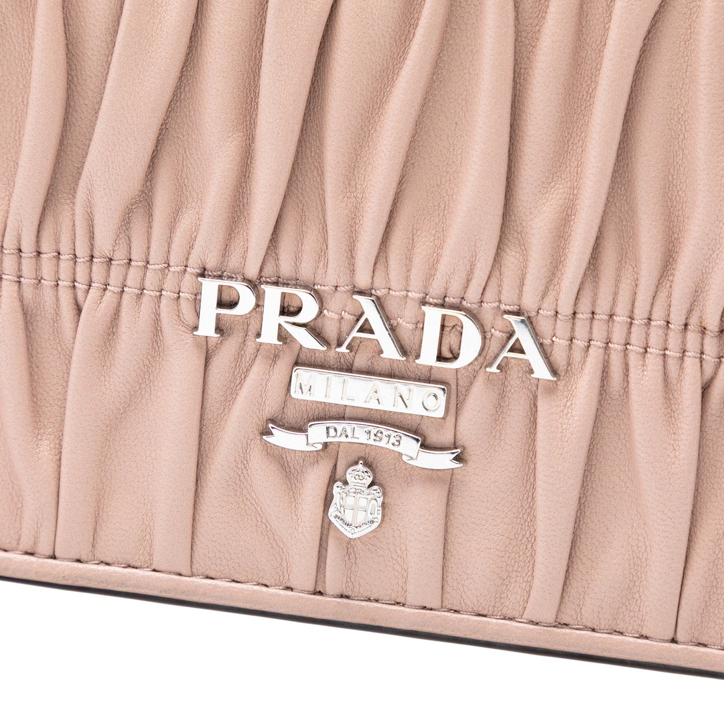Prada Nappa Gaufre Wallet On Chain