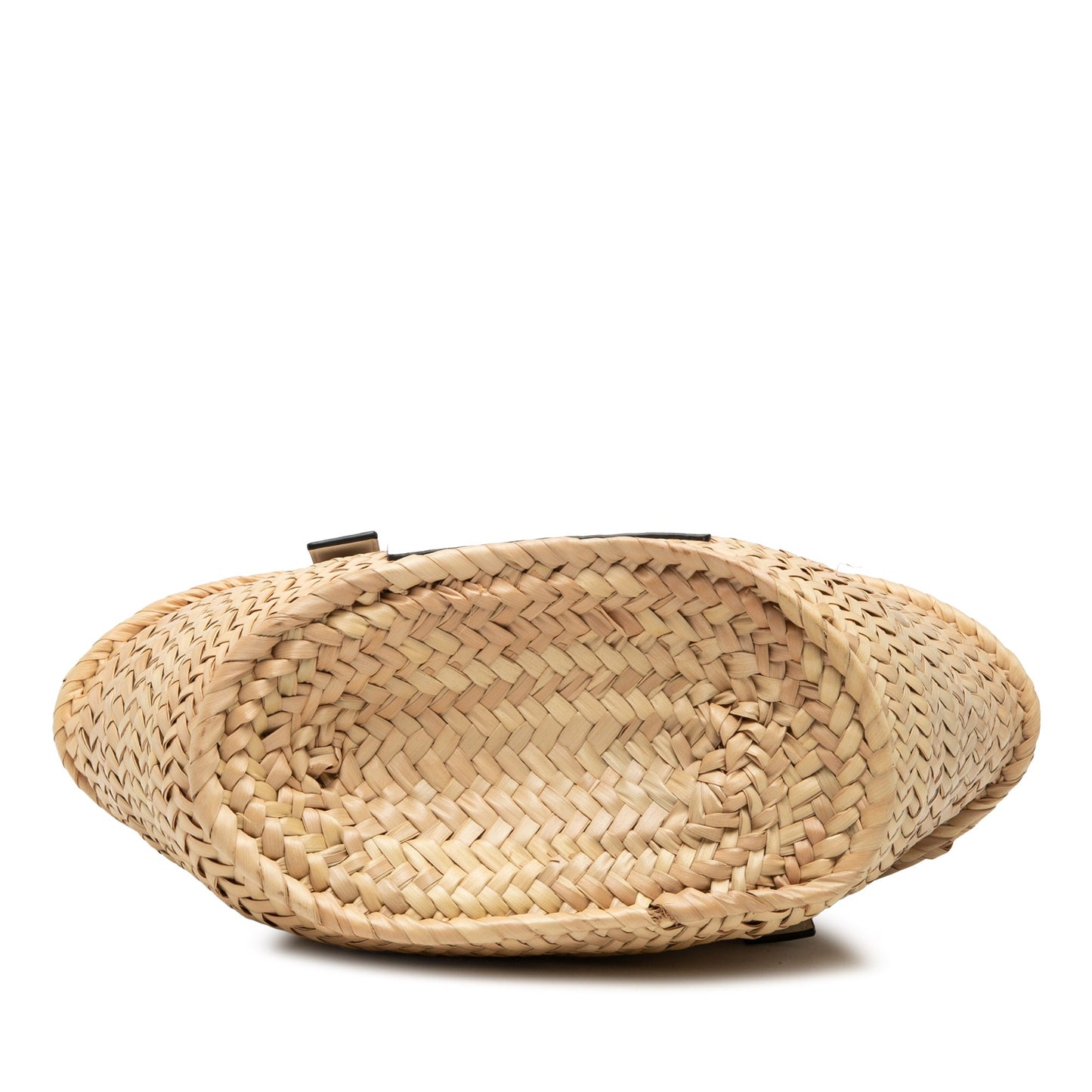 LOEWE Small Raffia Anagram Basket Tote