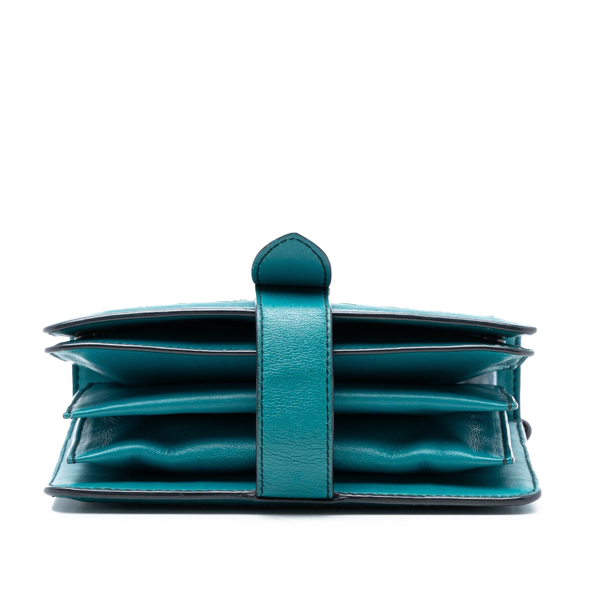 Bottega Veneta Mini Nappa Intrecciato Runway Shoulder Bag