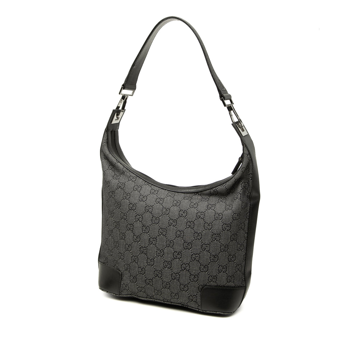 Gucci GG Denim Shoulder Bag