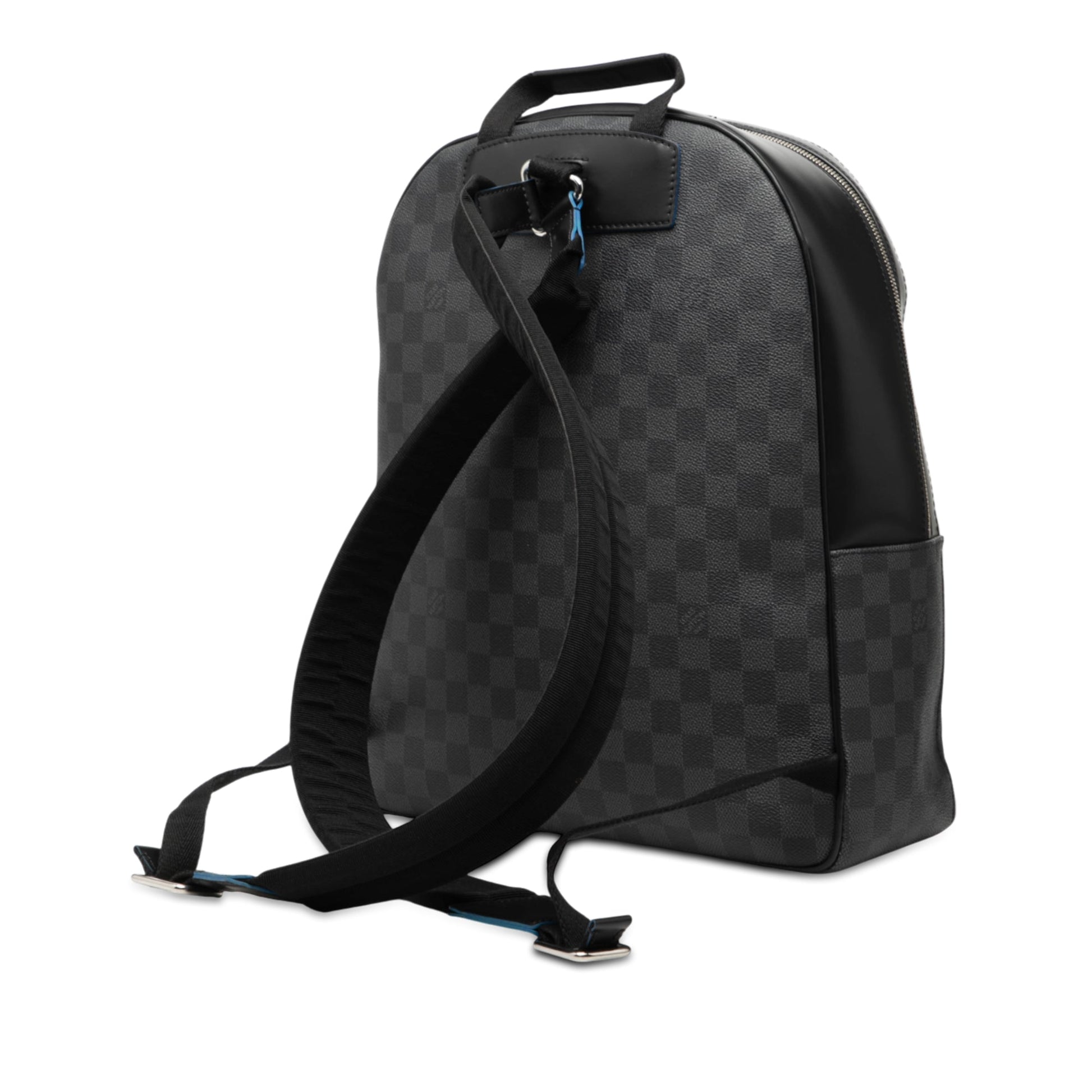 Louis Vuitton Limited Edition Damier Graphite Logo Rainbow Josh Backpack