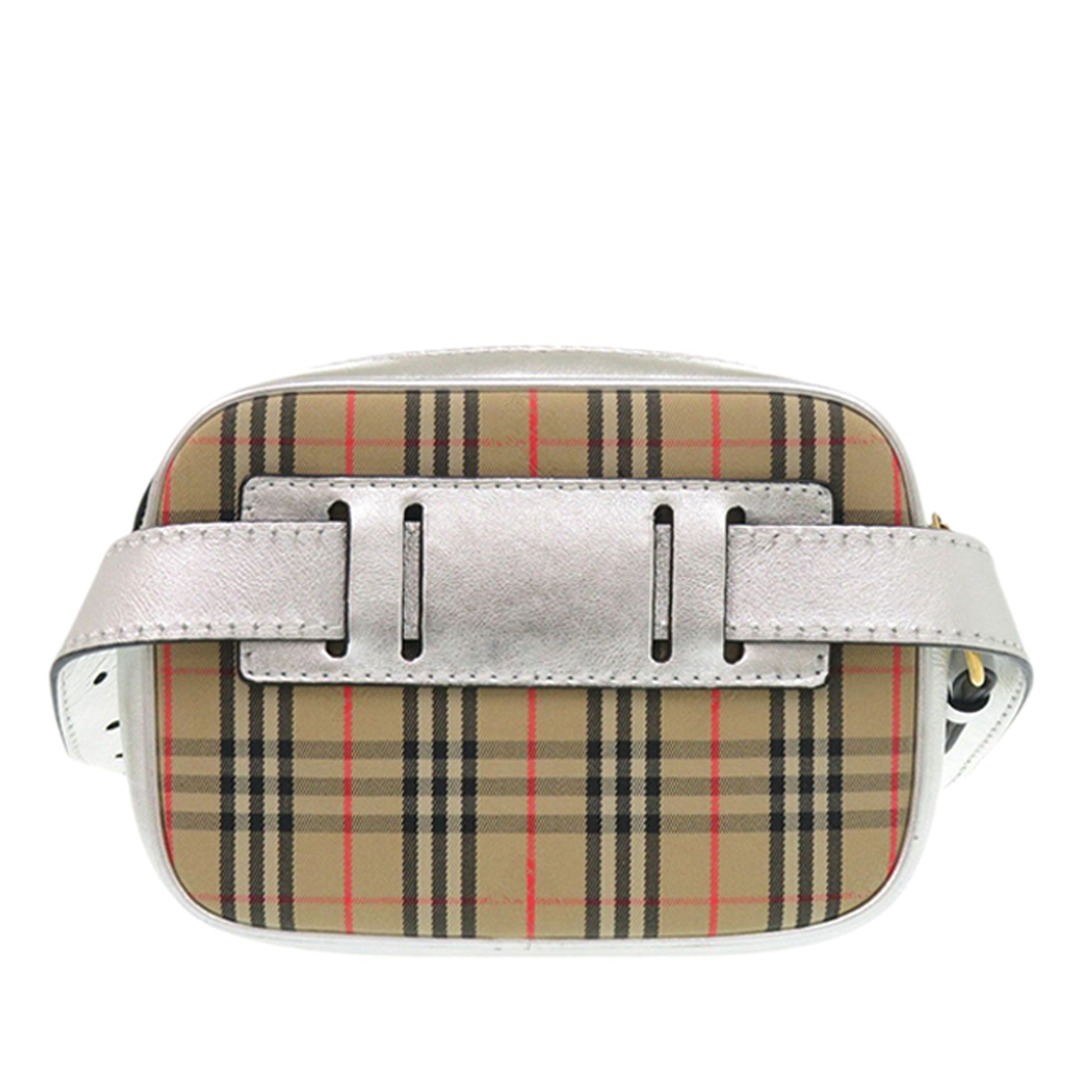 Burberry Haymarket Check Canvas 1983 Link Belt Bag