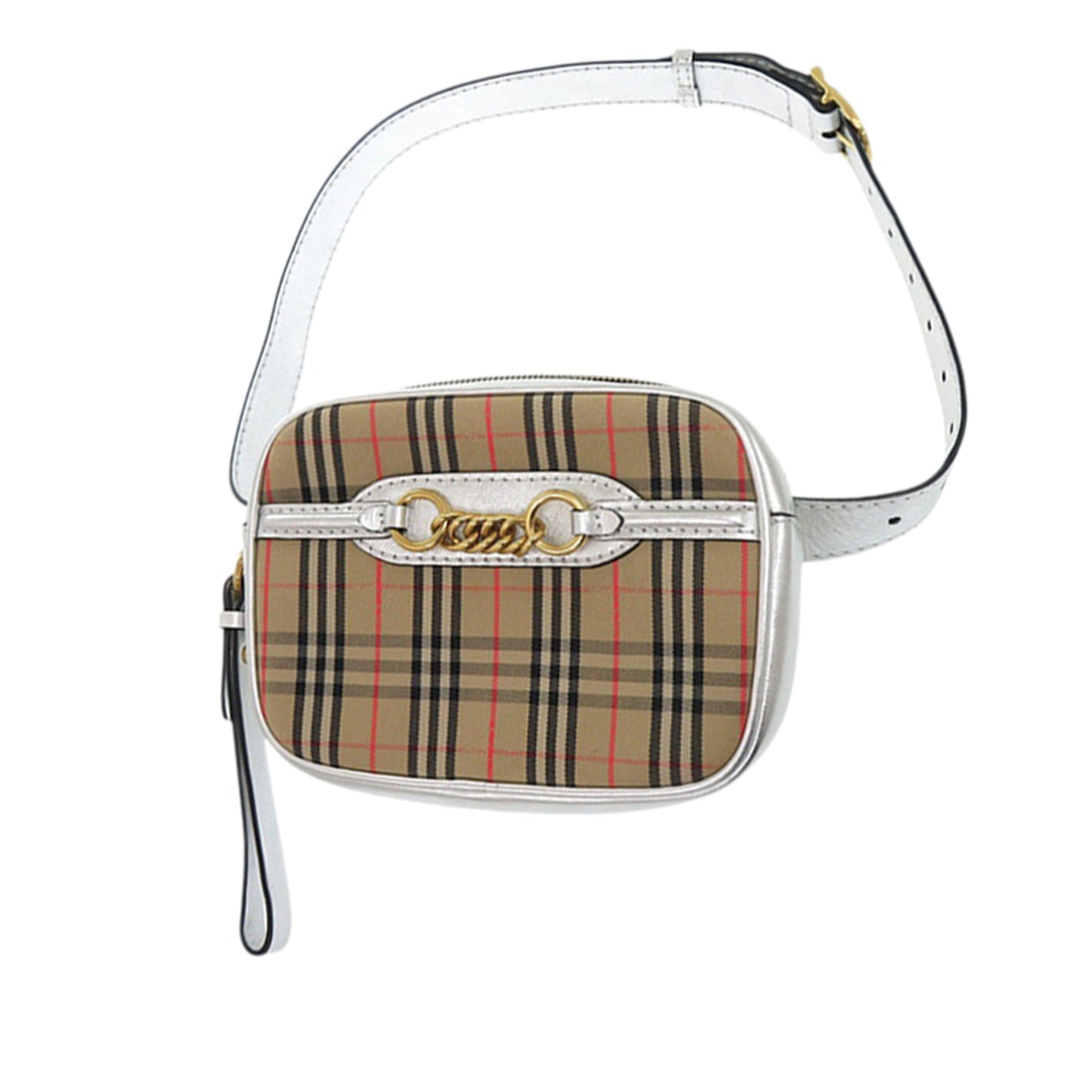 Burberry Haymarket Check Canvas 1983 Link Belt Bag