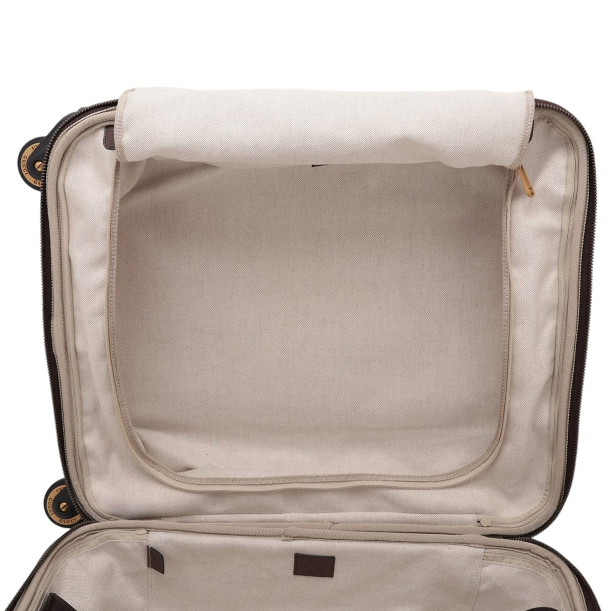 Gucci GG Supreme Web Travel Bag — Beige