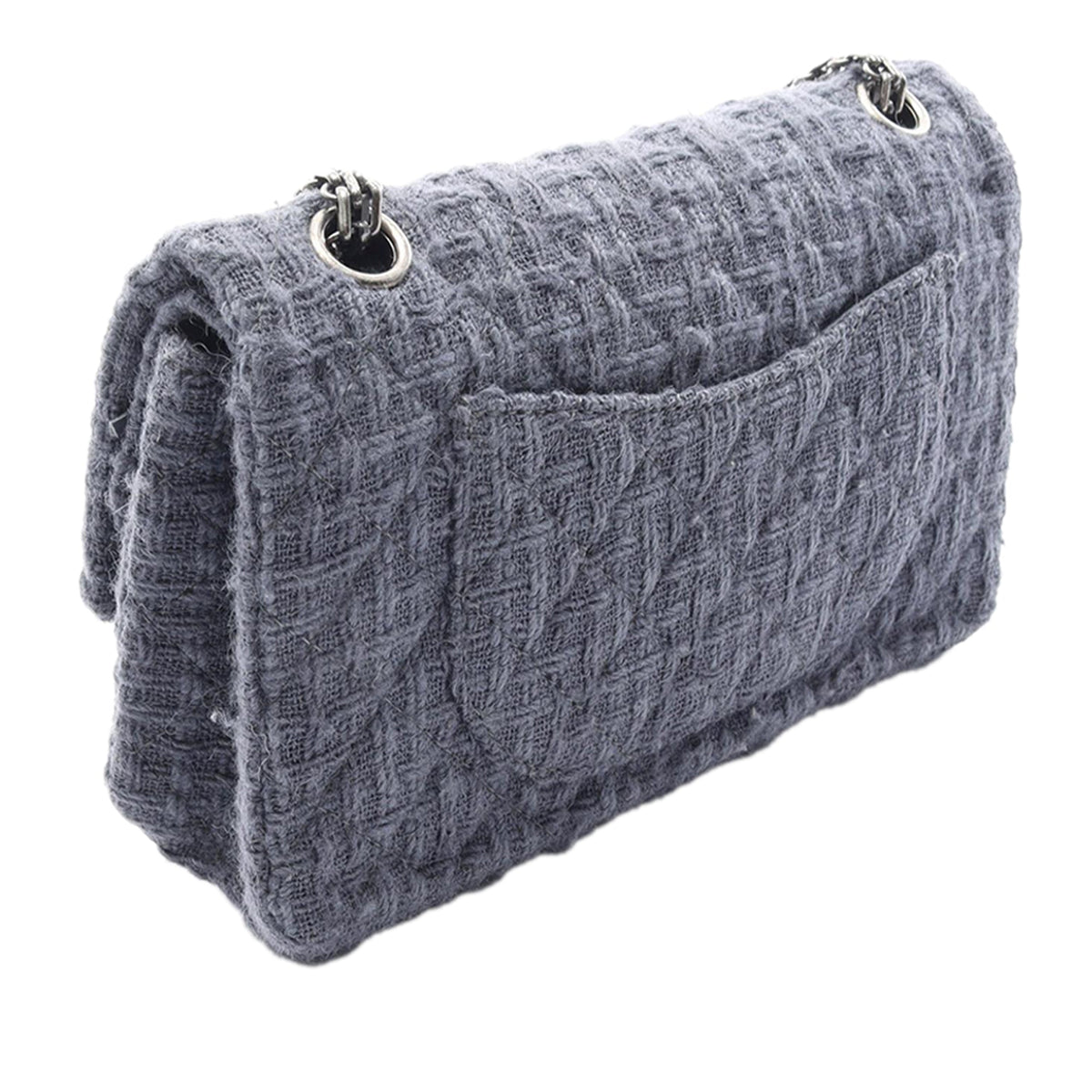 Chanel Quilted Wool Reissue 2.55 Double Flap 225