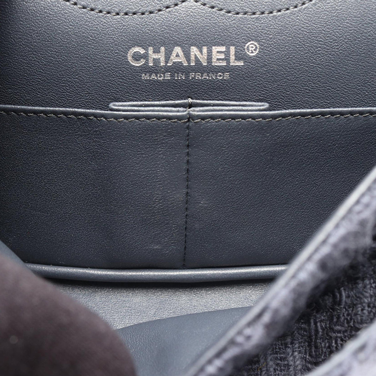 Chanel Quilted Wool Reissue 2.55 Double Flap 225