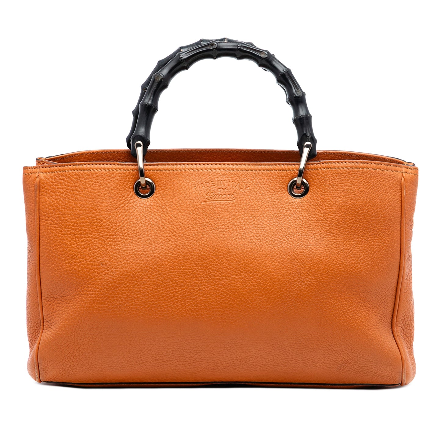 Gucci Medium Calfskin Bamboo Shopper Satchel