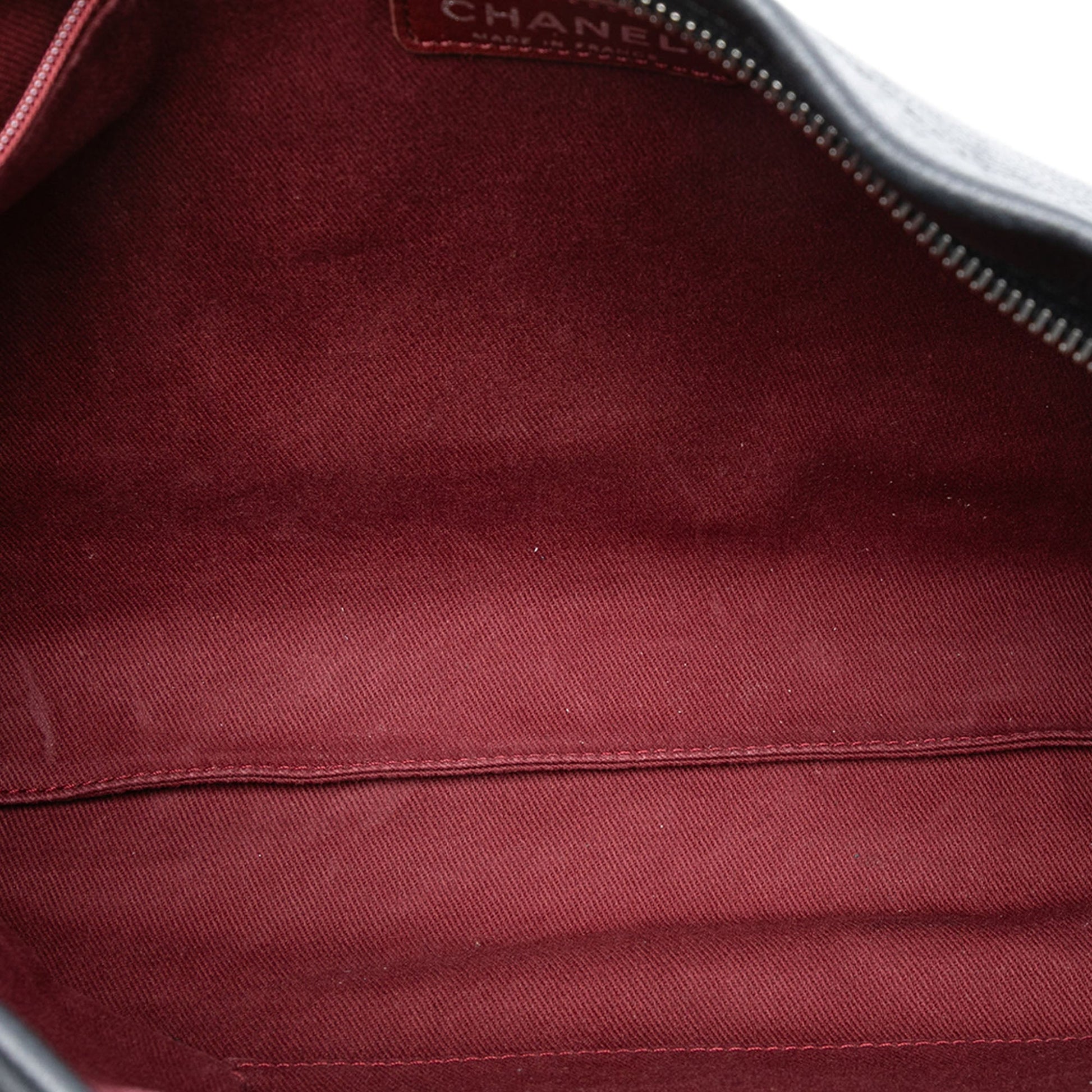 Chanel CC Caviar Tuck Tote