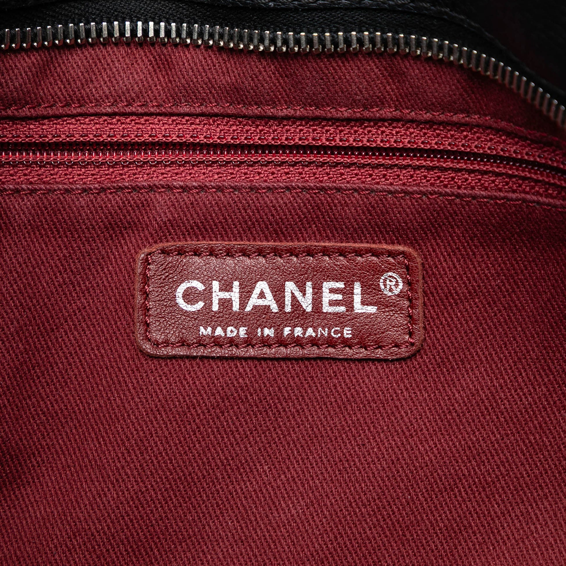 Chanel CC Caviar Tuck Tote