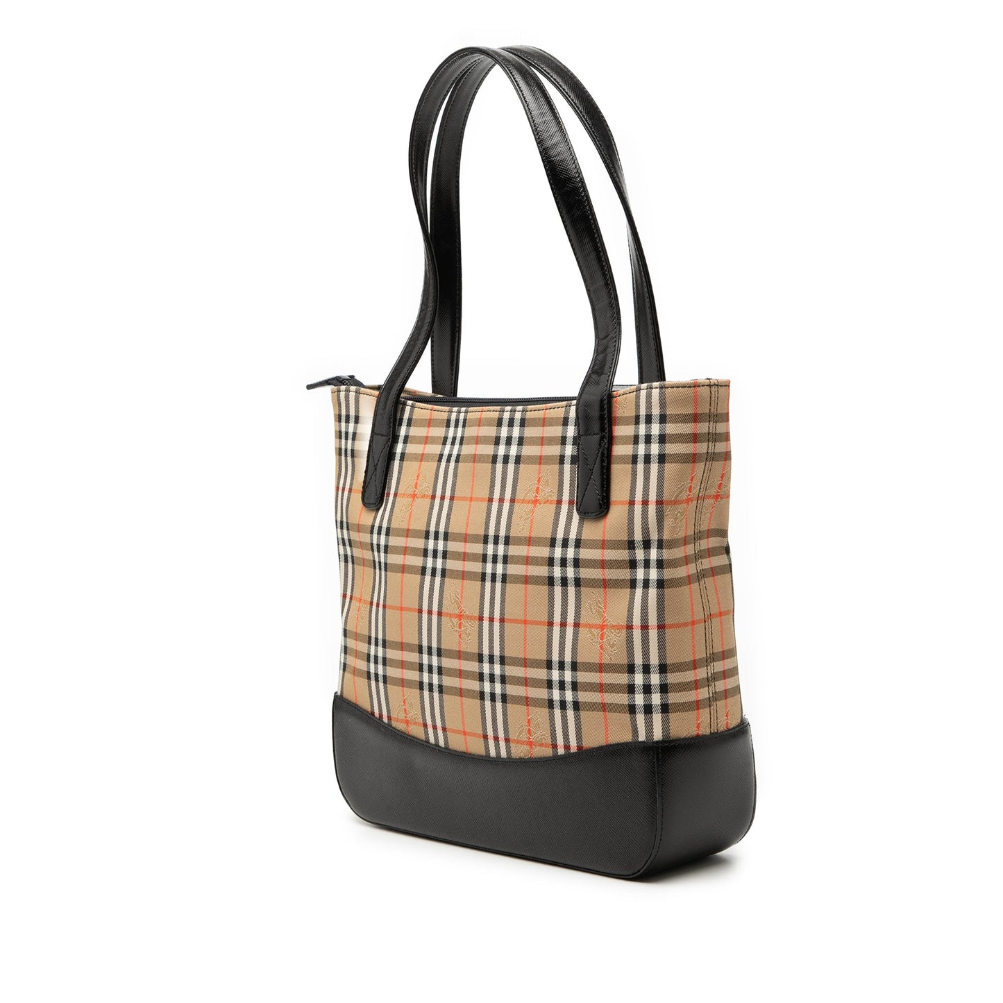 Burberry Haymarket Check Canvas Tote