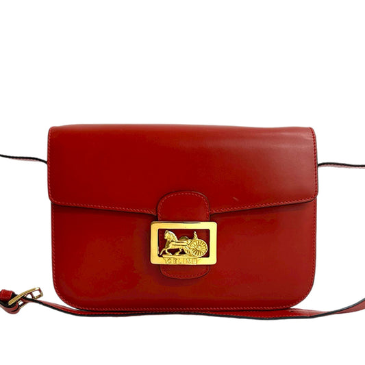 Celine Calfskin Horse Carriage Crossbody