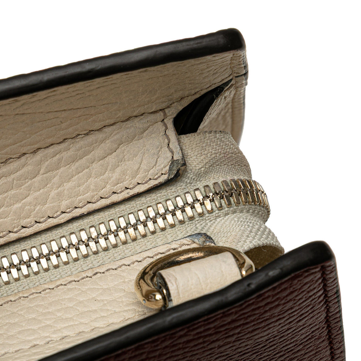 Gucci Medium Tricolor Pebbled Calfskin Soho Convertible Top Handle Bag