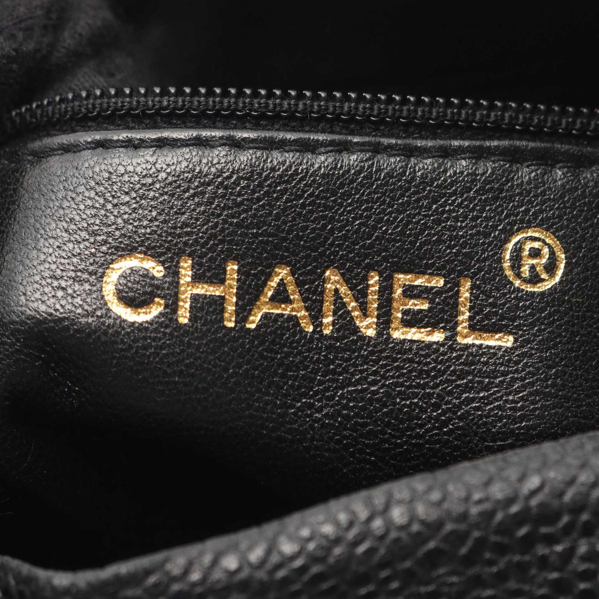 Chanel Caviar Chevron Tassel Camera Case